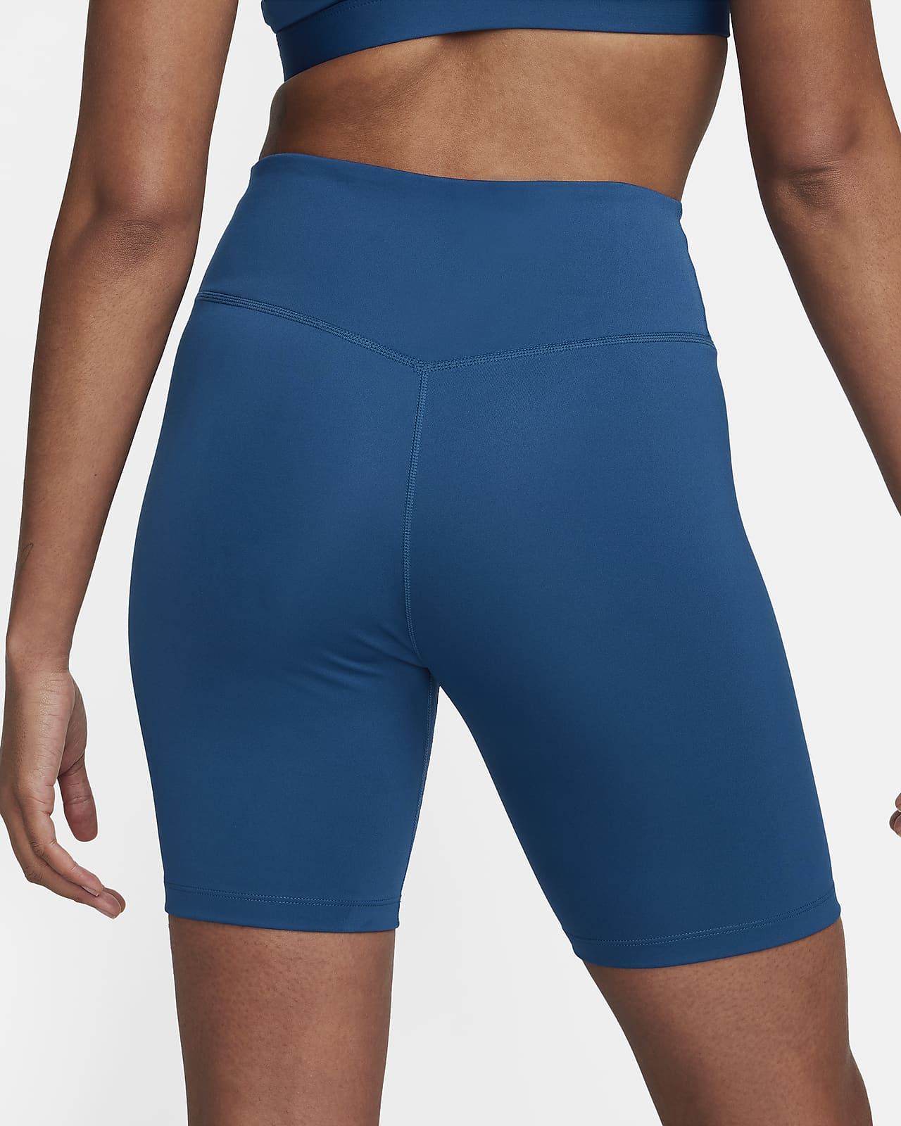 Shorts modello ciclista a vita media 18 cm Nike One Donna