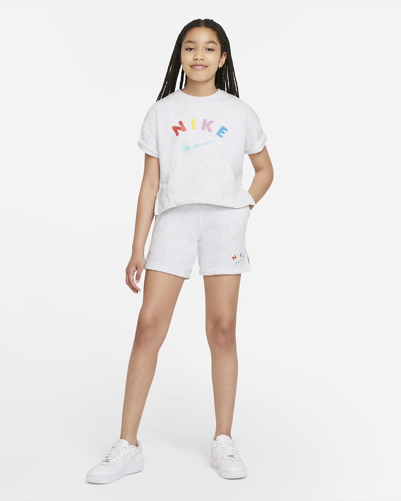 Nike Sportswear Big Kids' (Girls') Shorts. Nike.com