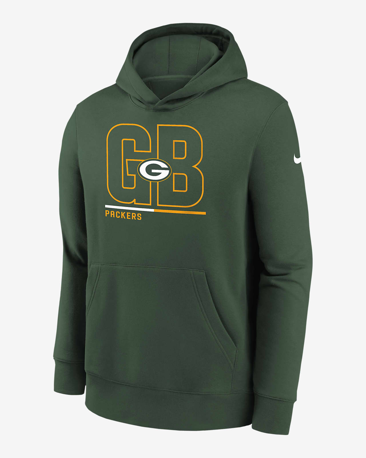 Felpa pullover con cappuccio Green Bay Packers City Code – Ragazzi