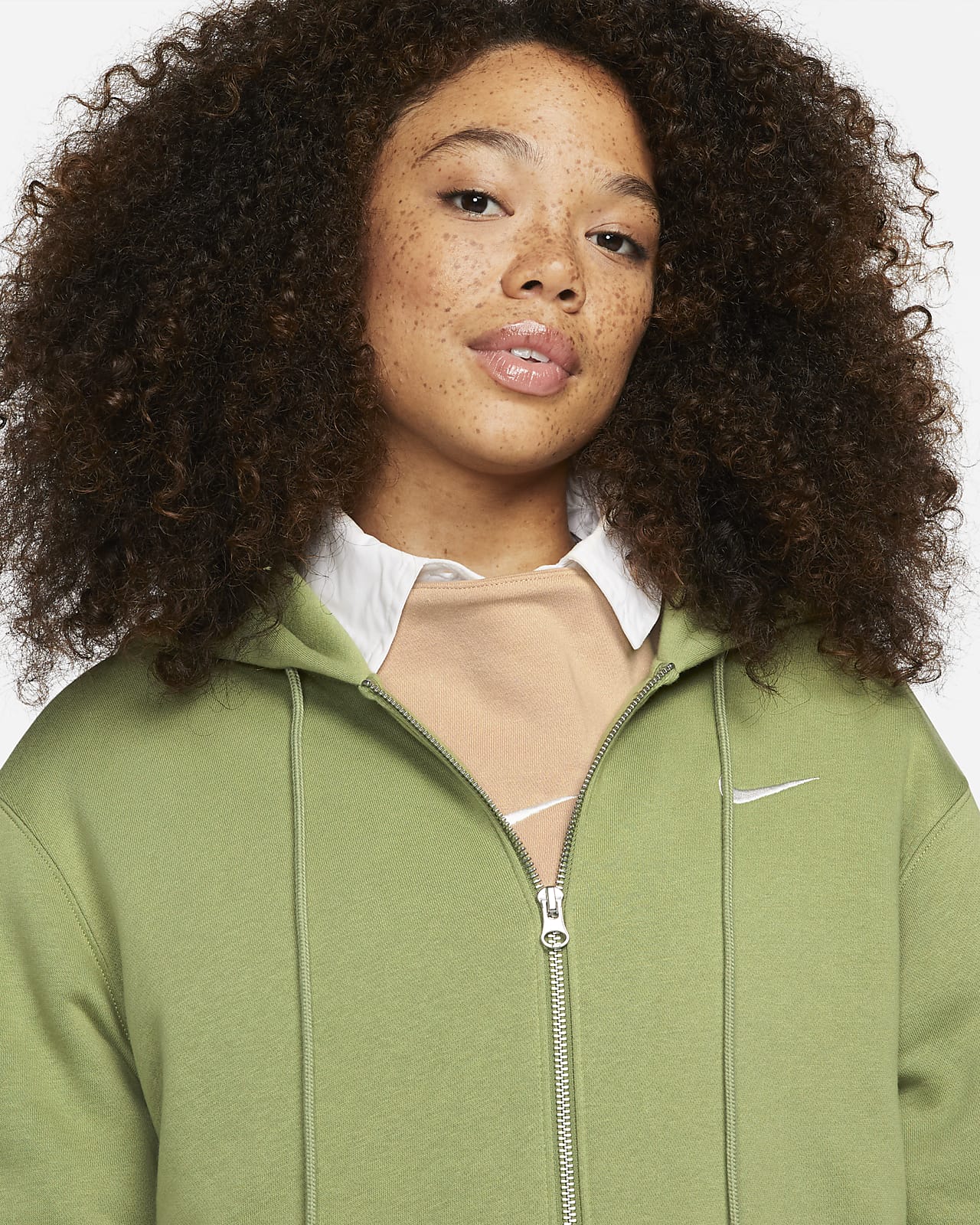 Nike Sportswear Fleece Women's Oversized Long Hoodie. Nike