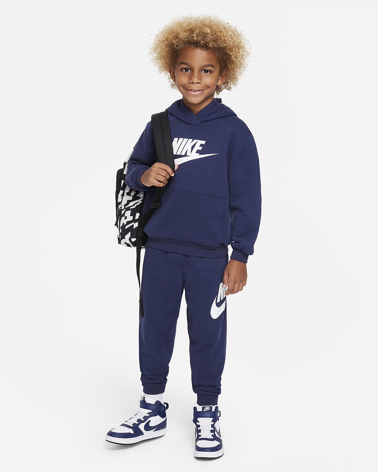 Nike Sportswear Club Fleece Little Kids' Hoodie Set