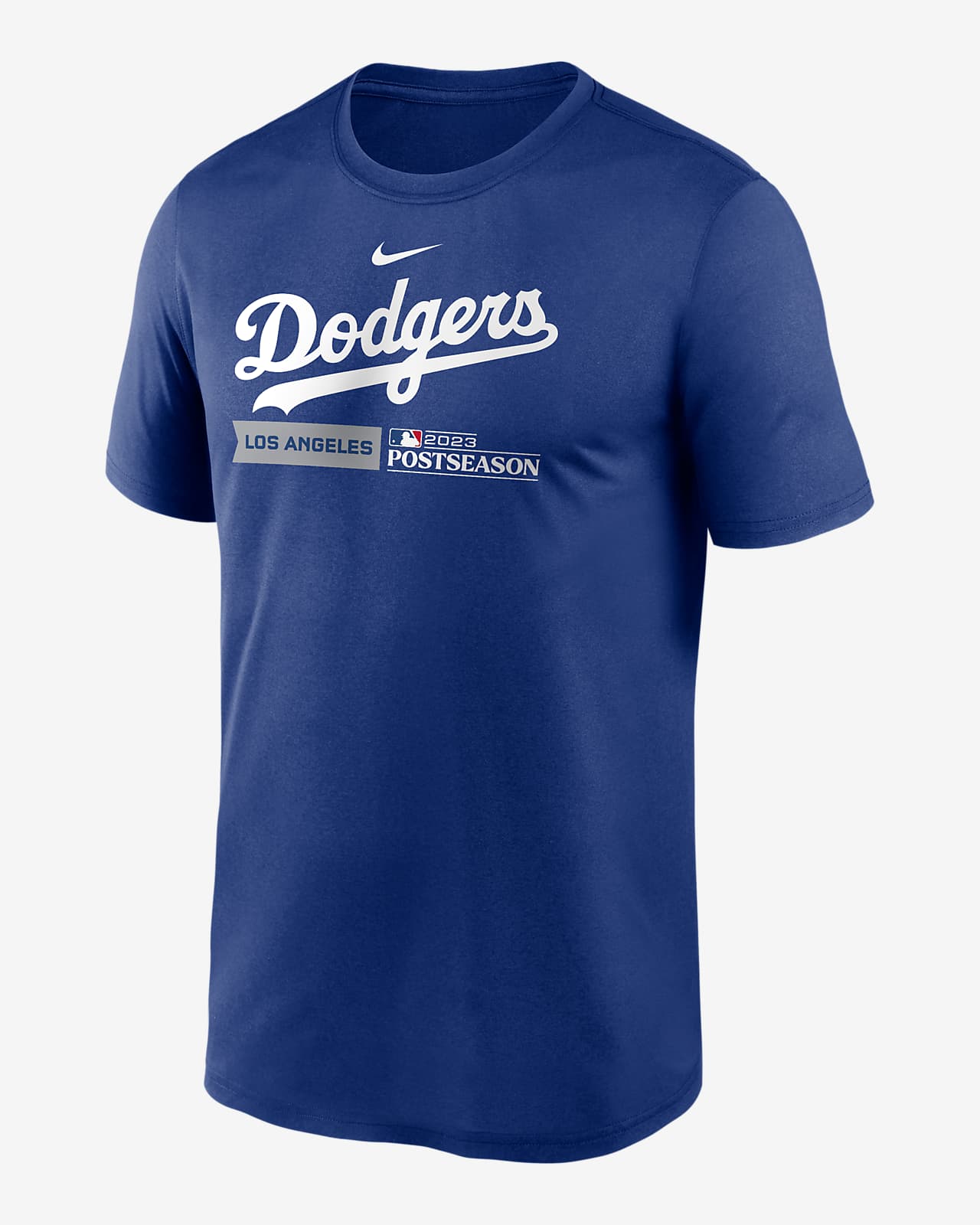 Playera Nike Dri-FIT de la MLB para hombre Los Angeles Dodgers 2023 MLB  Postseason Dugout