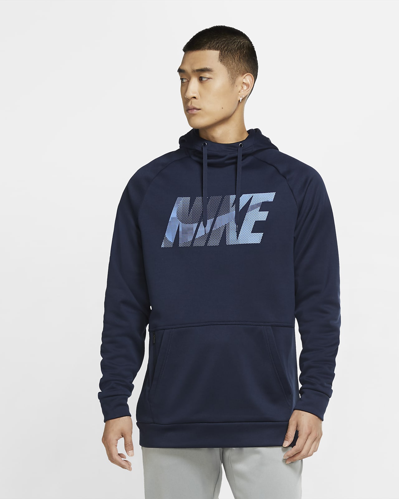 men's nike therma training pullover hoodie