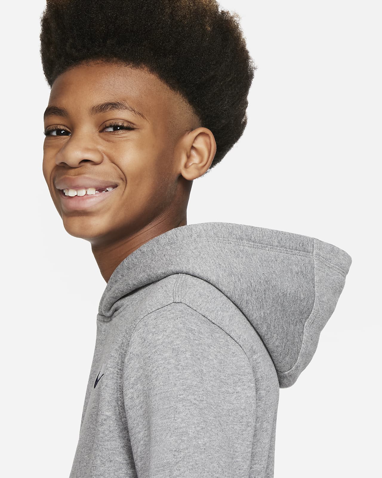 Nike Sportswear Club Older Kids' Pullover Hoodie. Nike LU