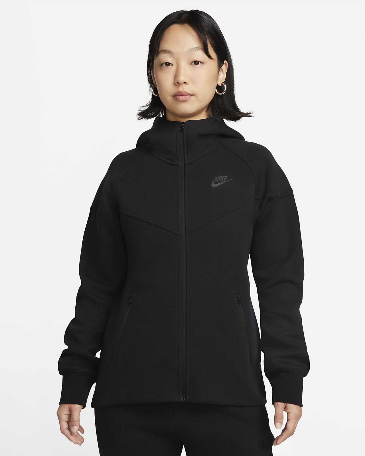 Nike Sportswear Tech Fleece Windrunner Women's Full-Zip Hoodie ...