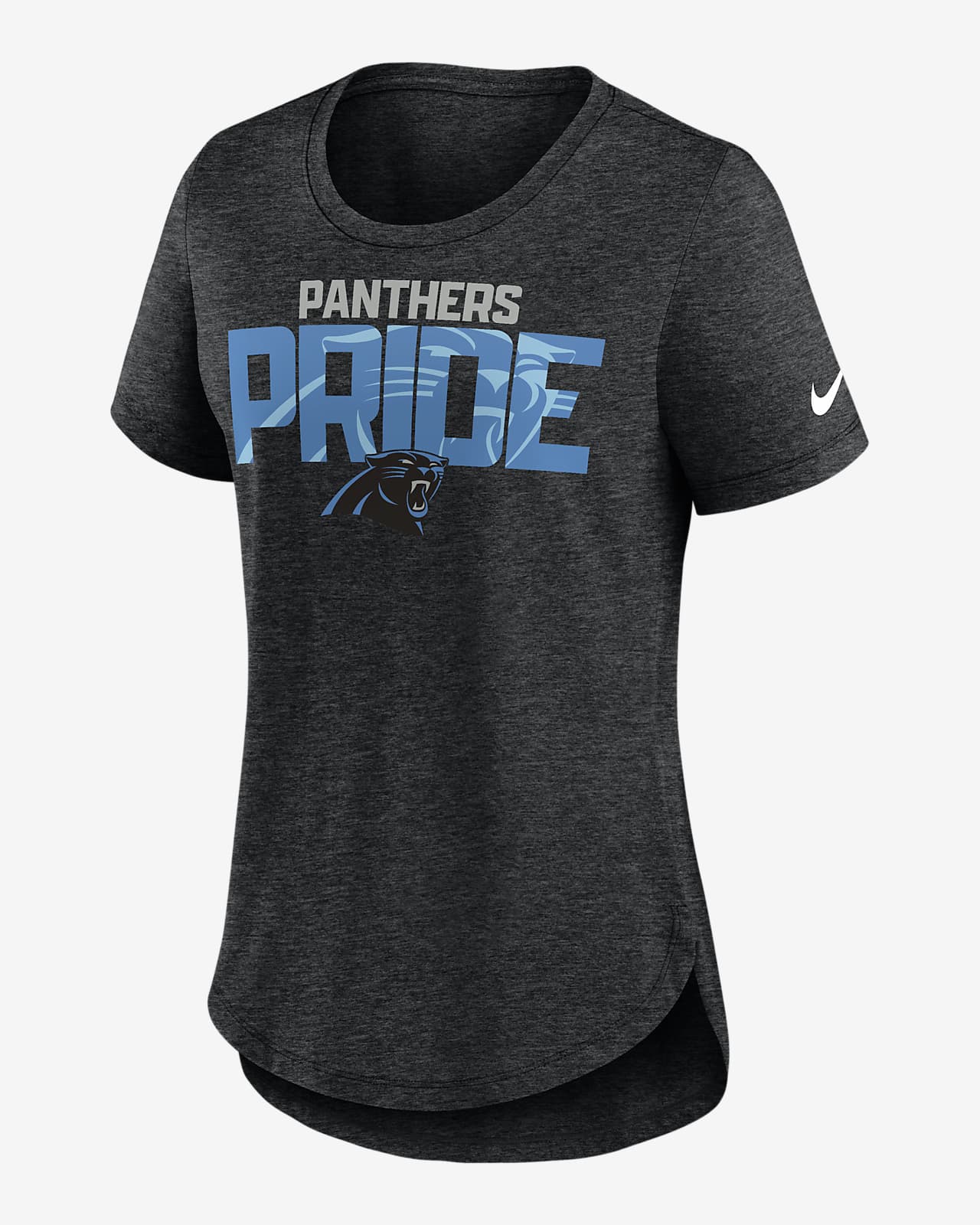 Playera para mujer Nike Local (NFL Carolina Panthers)