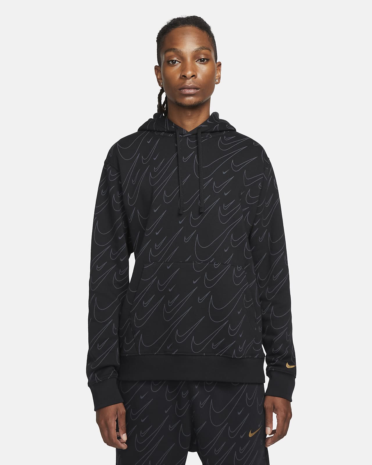 Nike Sportswear Men's Fleece Printed Hoodie