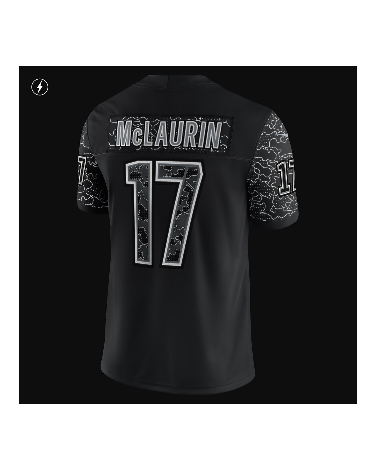 Men's Nike Kenny Golladay Black New York Giants Rflctv Limited Jersey