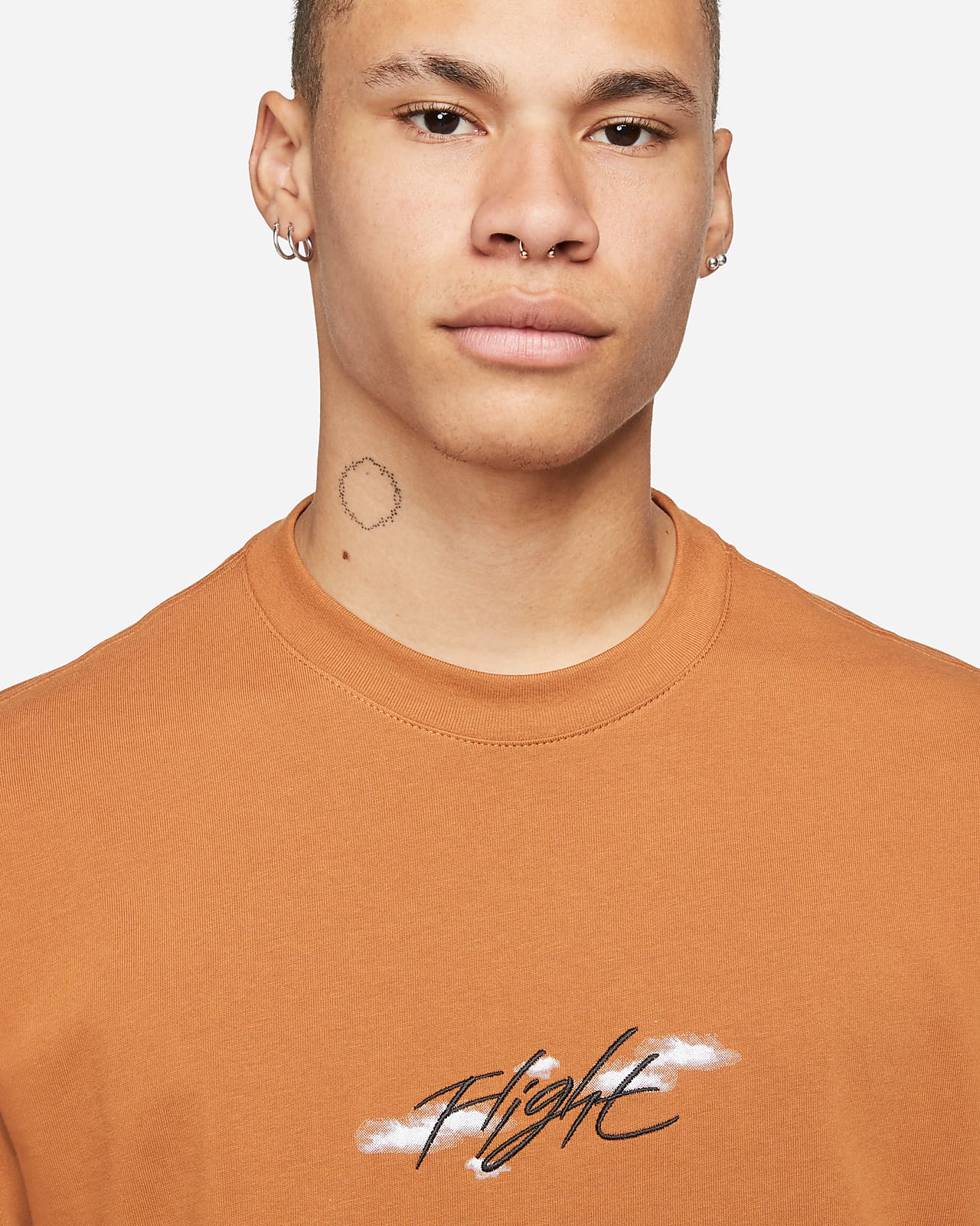 Jordan Flight Essentials Men's '85 Long-Sleeve T-Shirt, by Nike Size XL (Brown)