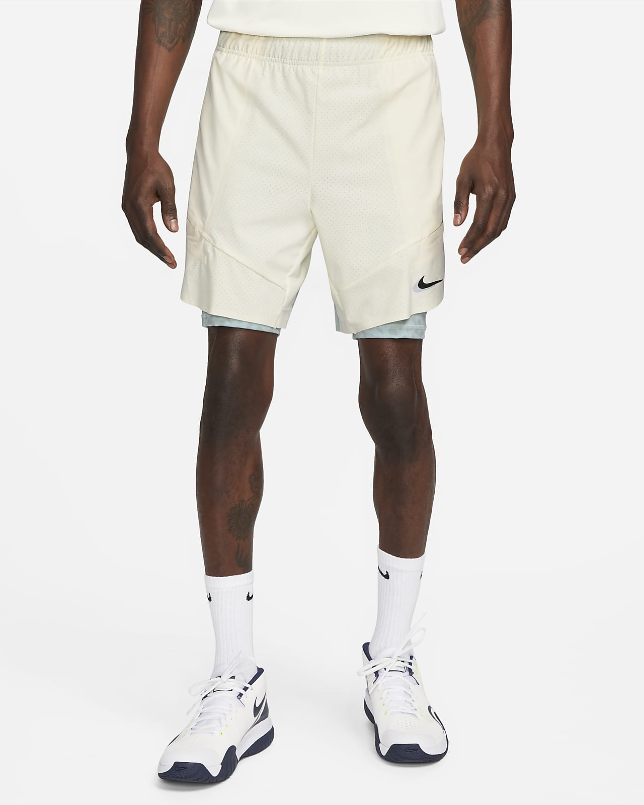 Shorts da tennis 2 in 1 NikeCourt Dri-FIT Slam – Uomo. Nike IT