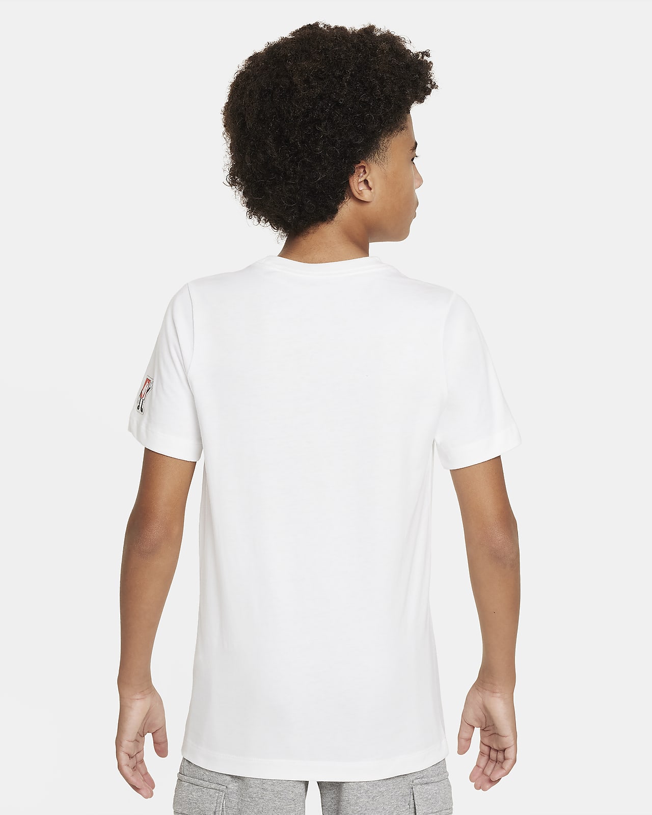 Kids\' Sportswear Older Nike T-Shirt. Nike LU