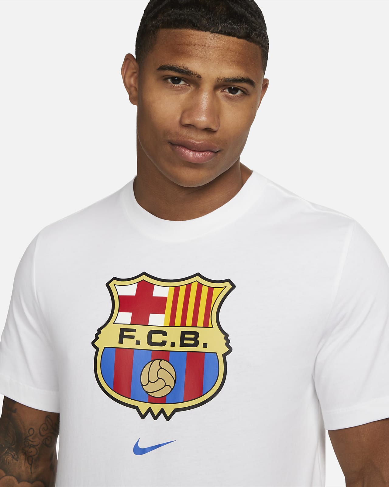 FC Barcelona Crest Men s Nike T Shirt. Nike