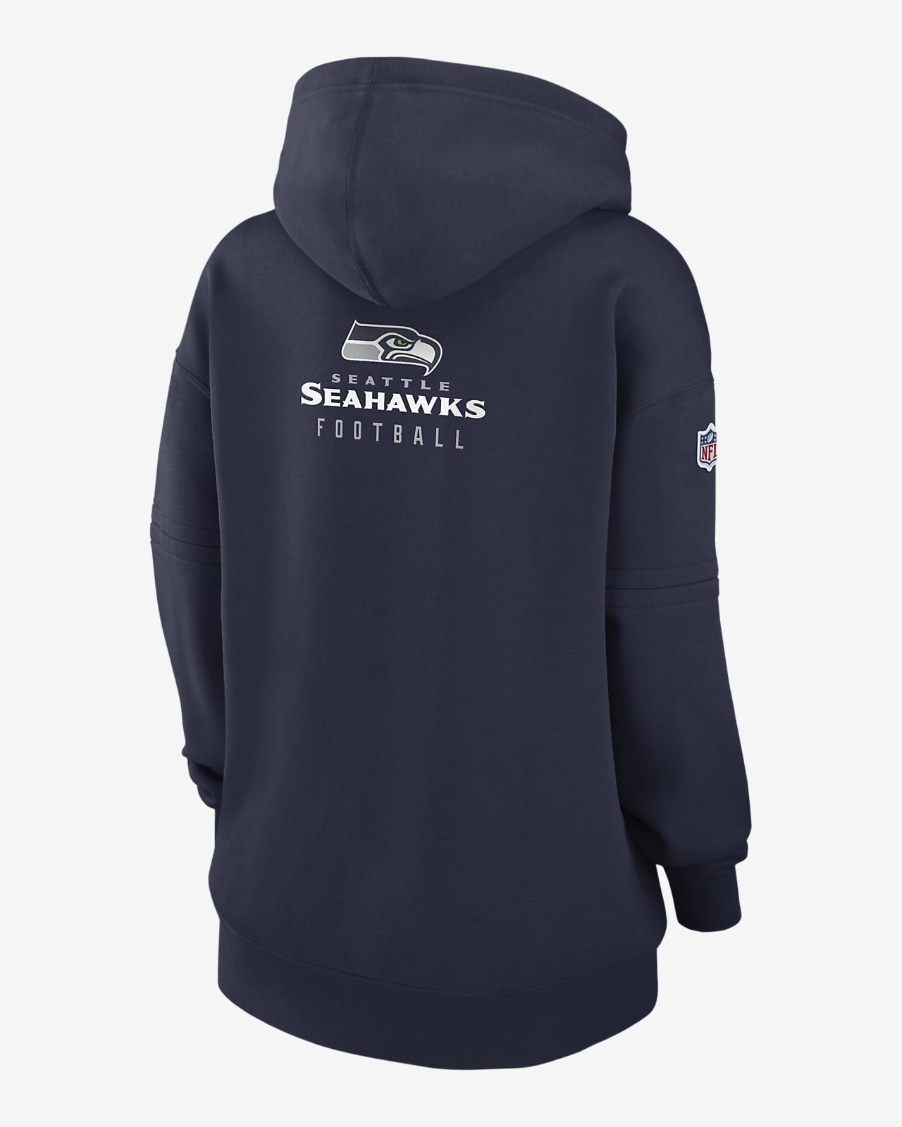 Nike Women's Sideline Club (NFL Seattle Seahawks) Pullover Hoodie in Blue, Size: Xs | 00MW41S78-E7V