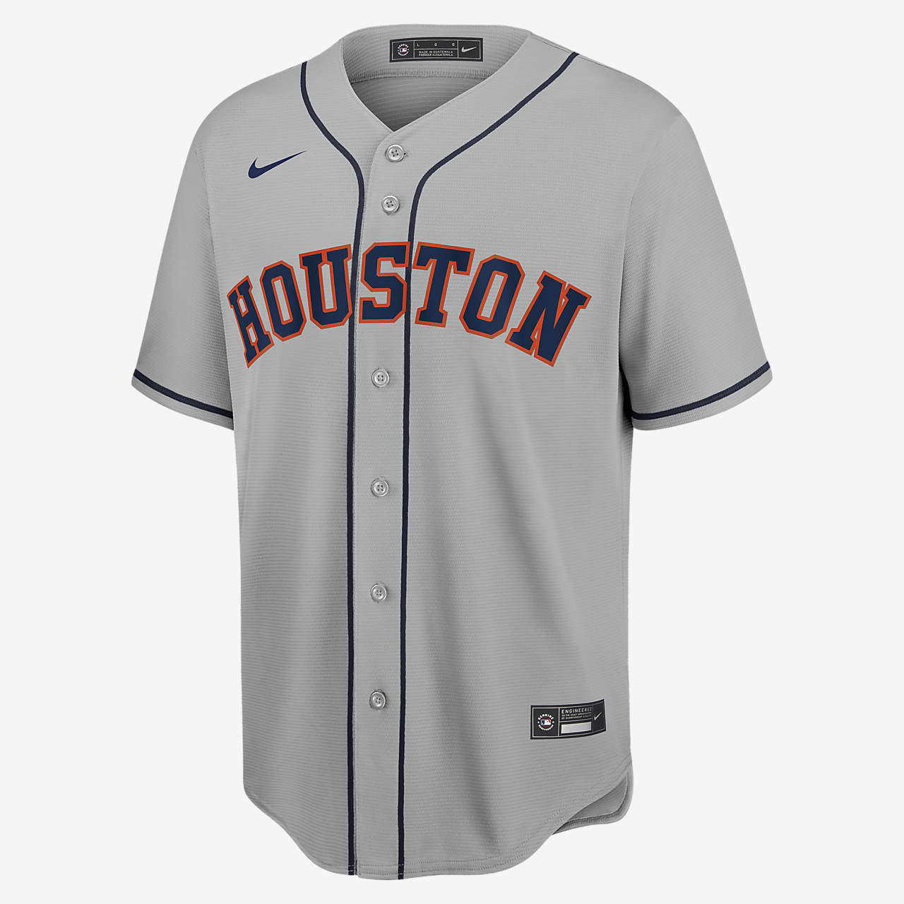 Men's Houston Astros Alex Bregman Nike Navy Alternate Replica Player Name  Jersey