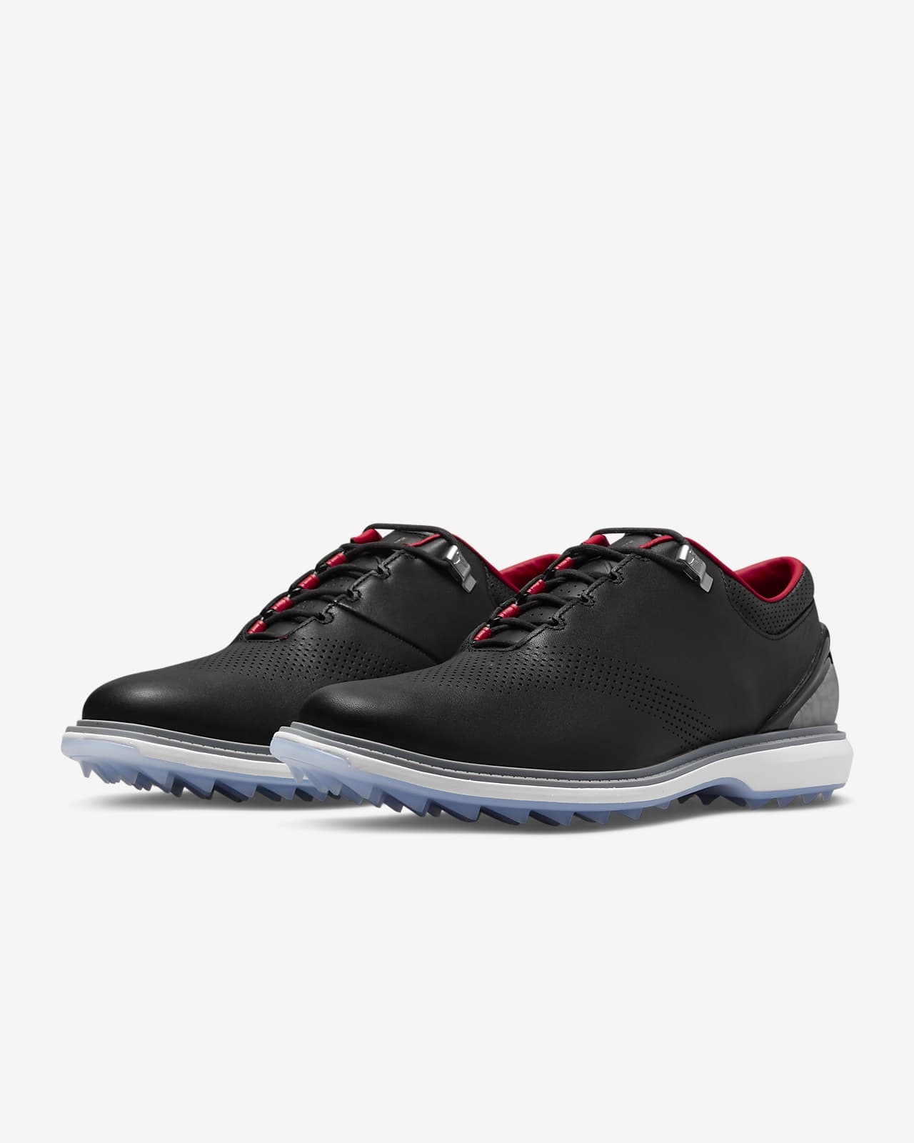 mens nike black golf shoes