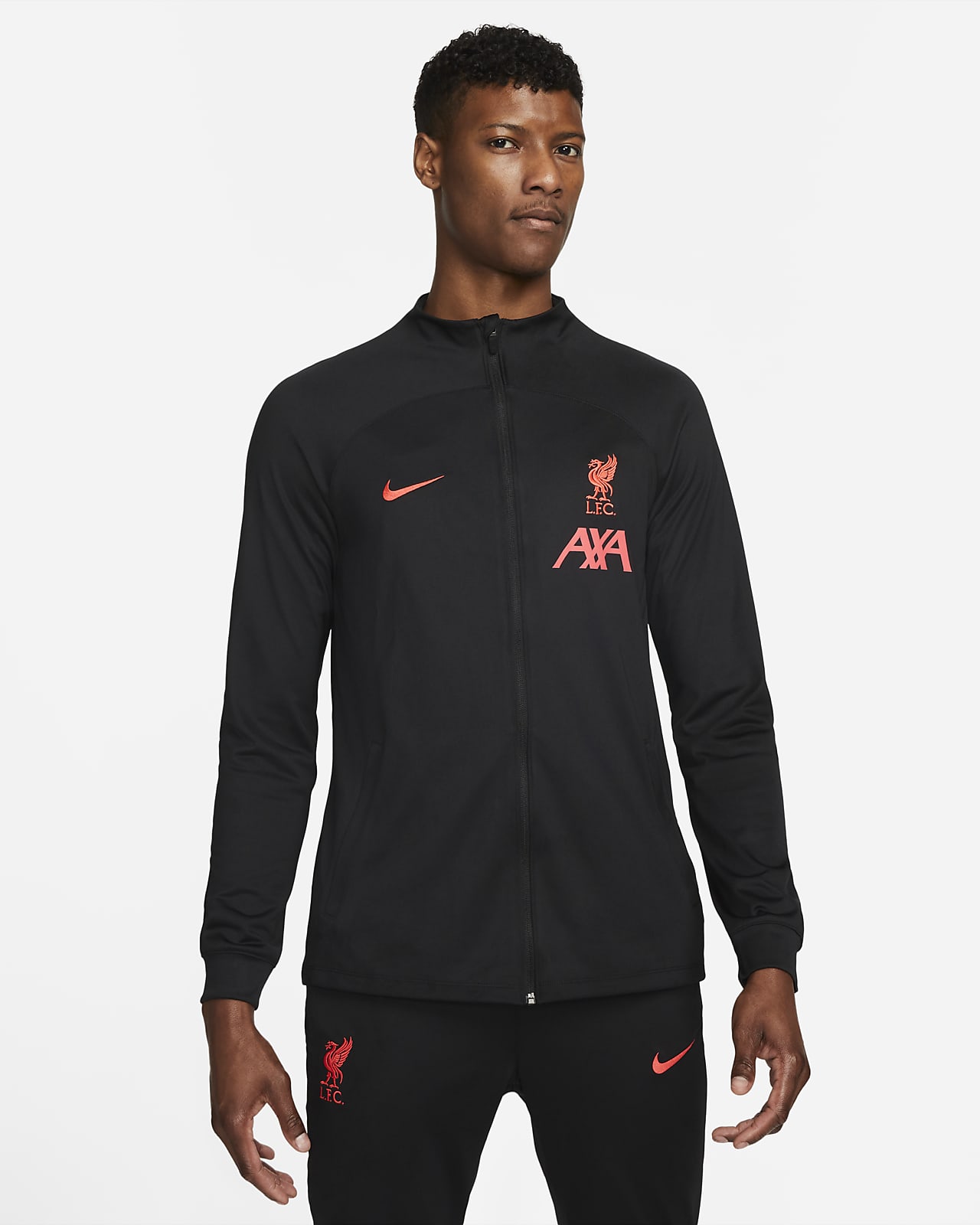 Liverpool F.C. Strike Men's Nike Dri-FIT Football Tracksuit Jacket