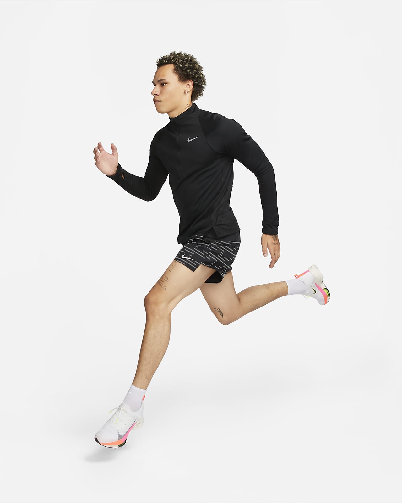 Nike Therma-FIT Run Division Element Men's 1/2-Zip Running Top