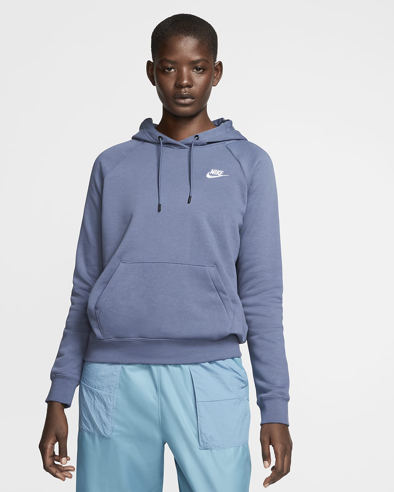 nike sportswear essential fleece hoodie