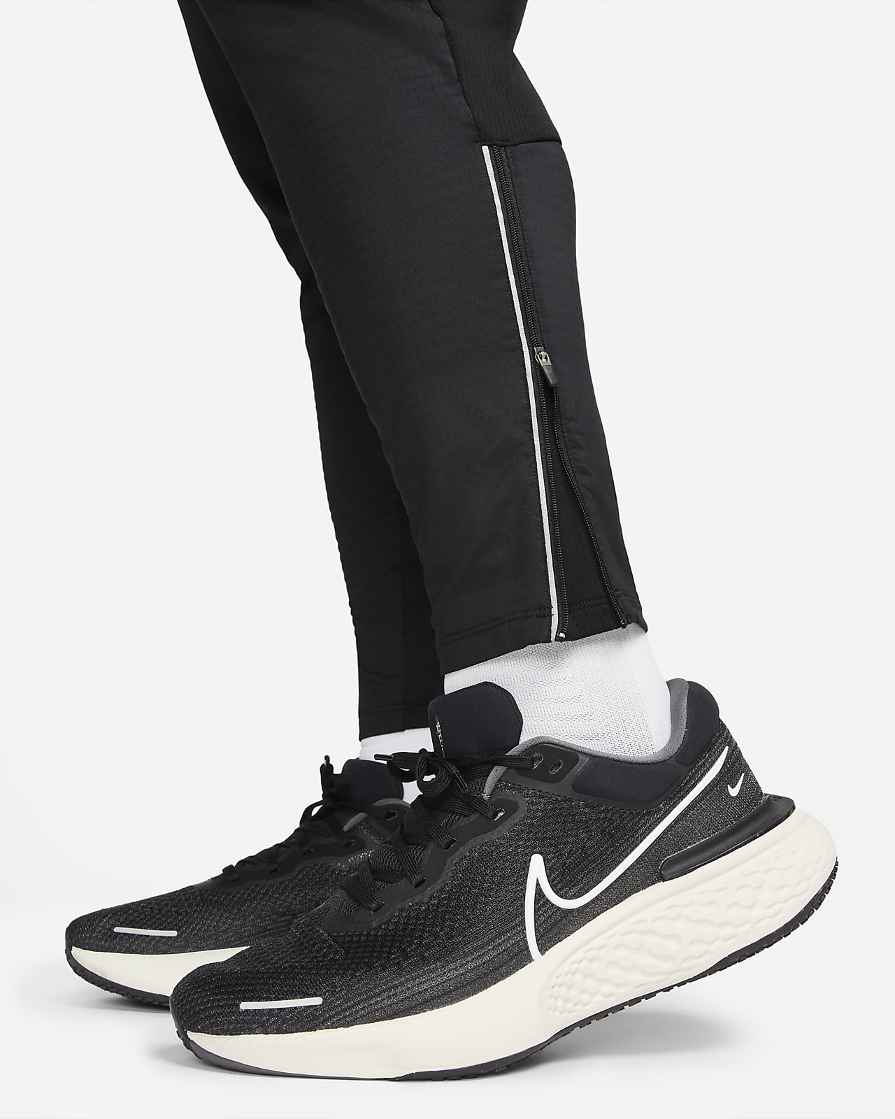 Nike Phenom Elite Reflective Running Pants Black CU5504-010 Men's