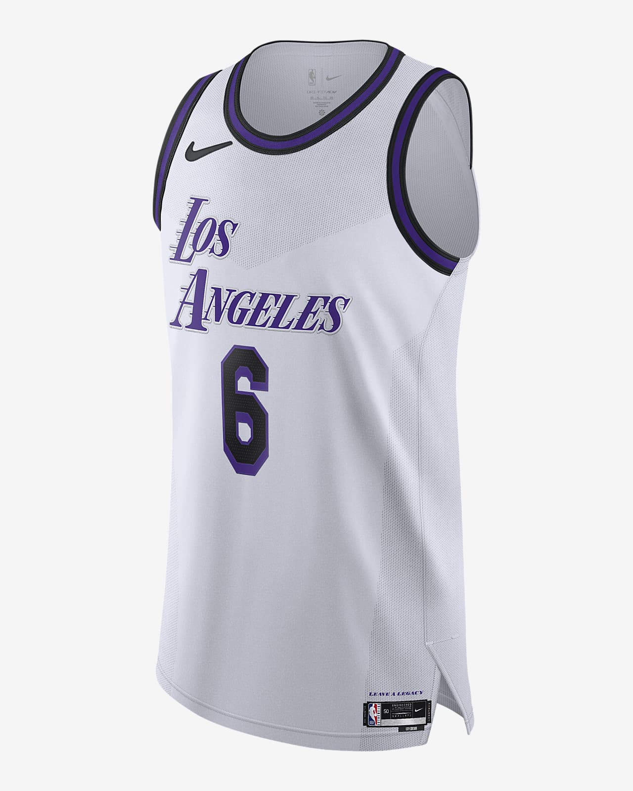 Jersey Nike Dri-FIT ADV NBA Authentic para hombre Los Angeles Lakers City  Edition. 