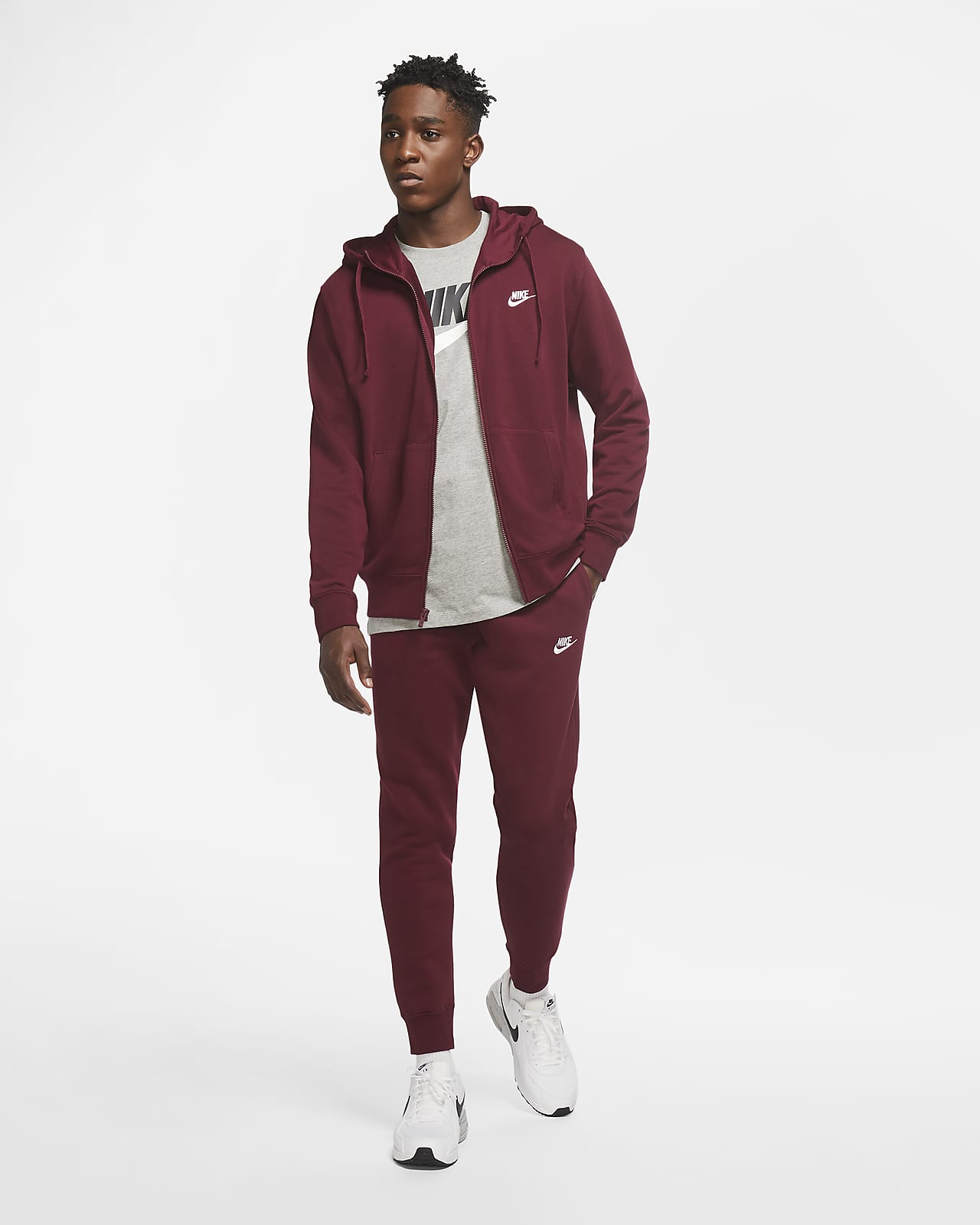 nike sports club fleece