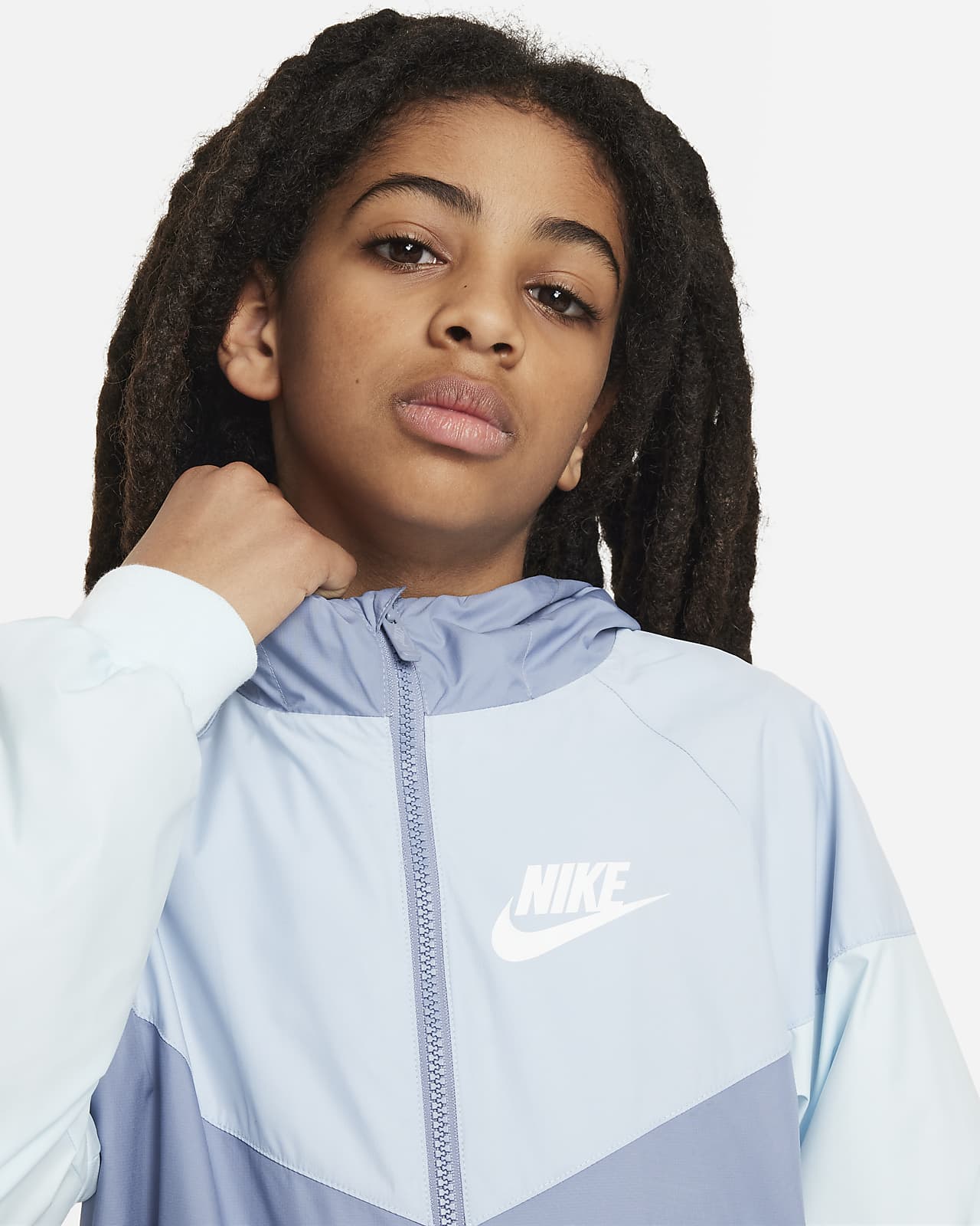 Nike Sportswear Windrunner Older Kids' (Boys') Loose Hip-Length Hooded  Jacket