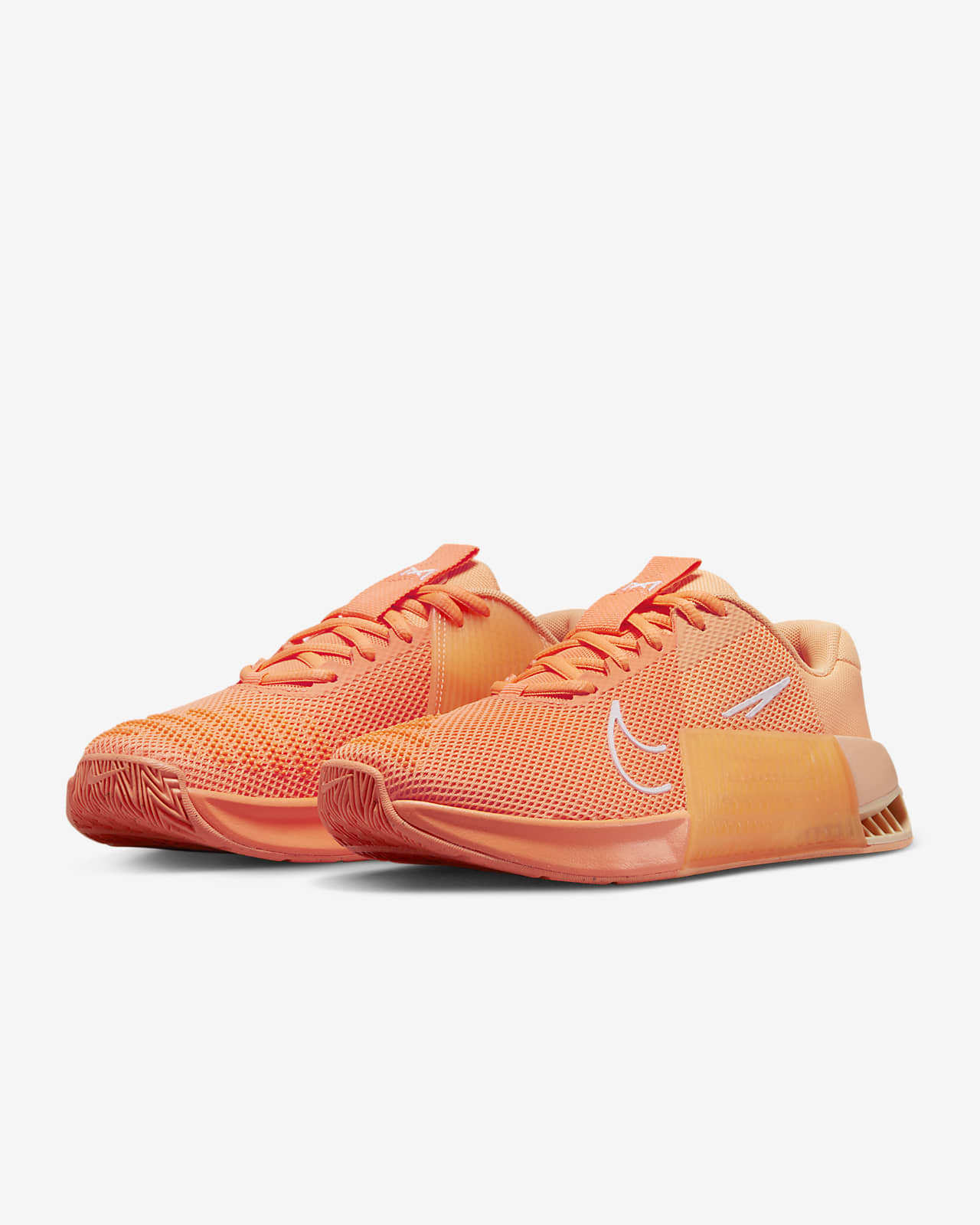 Zapatillas Nike Metcon 9 AMP Cross Training Mujer Coral Naranja