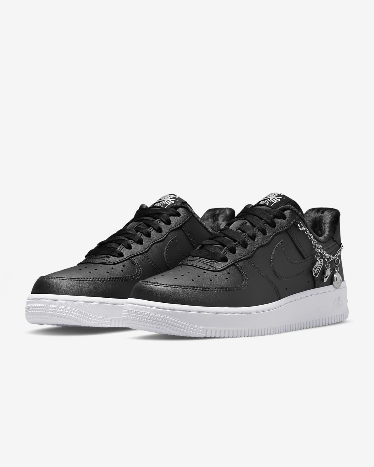 air force 1 donna nere alte