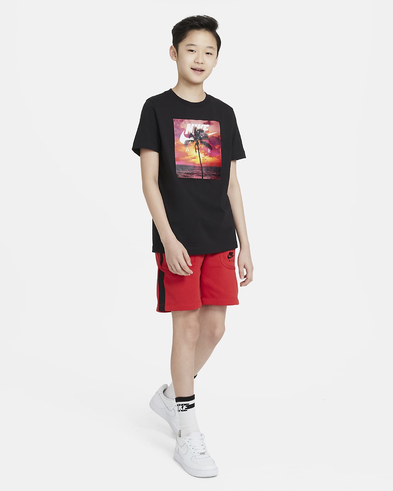 boys nike air t shirt
