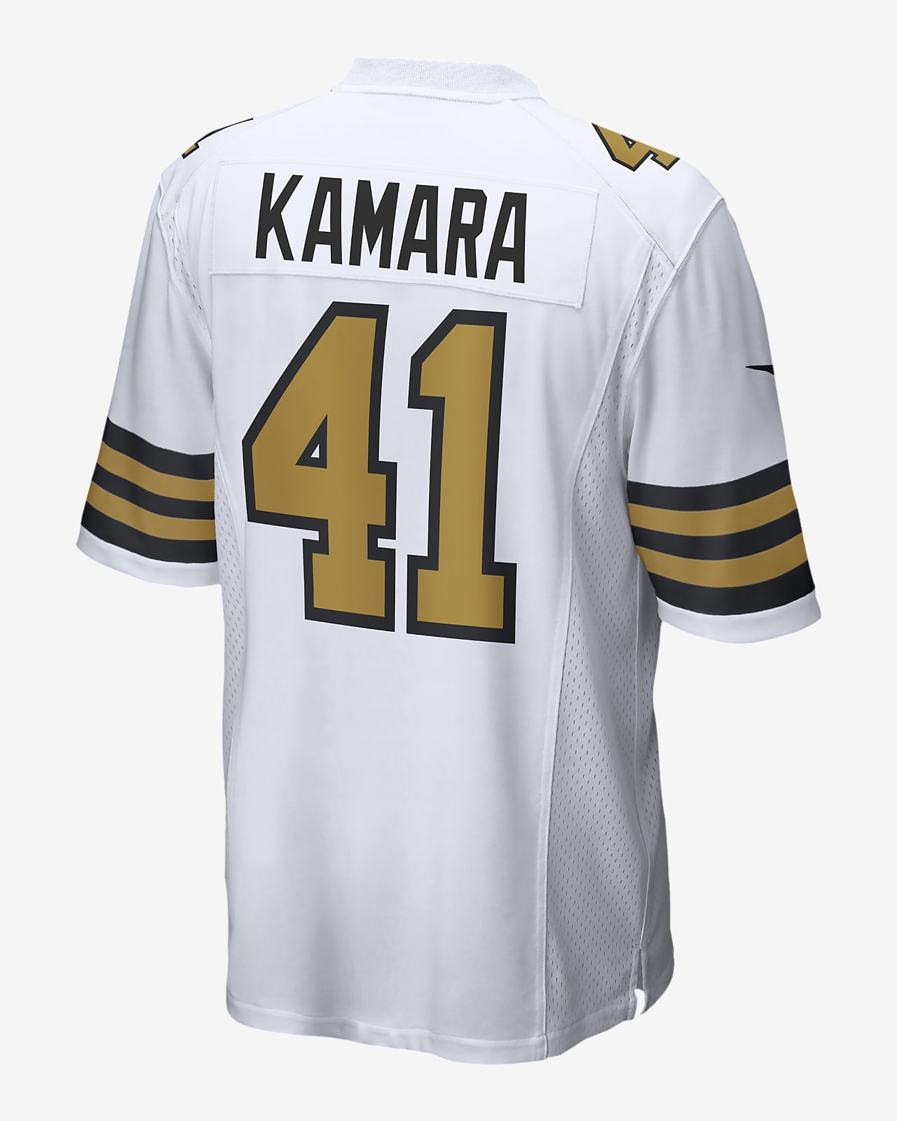 Nike Women's New Orleans Saints Alvin Kamara #41 White Game Jersey