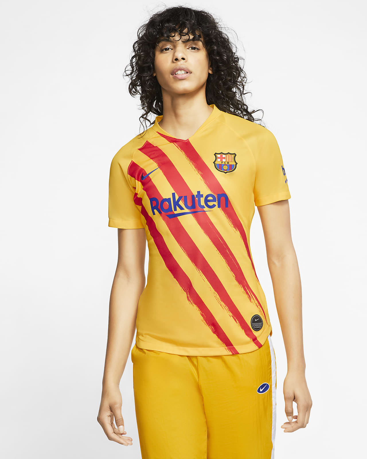 fc barcelona orange jersey