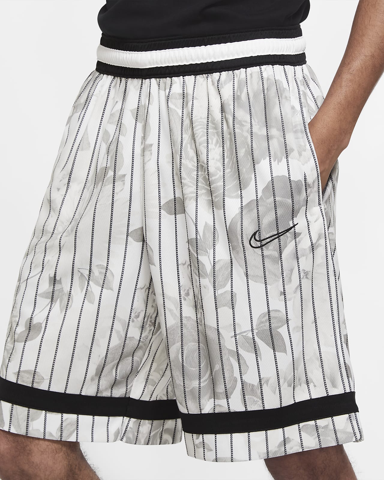 men's nike victory printed basketball shorts