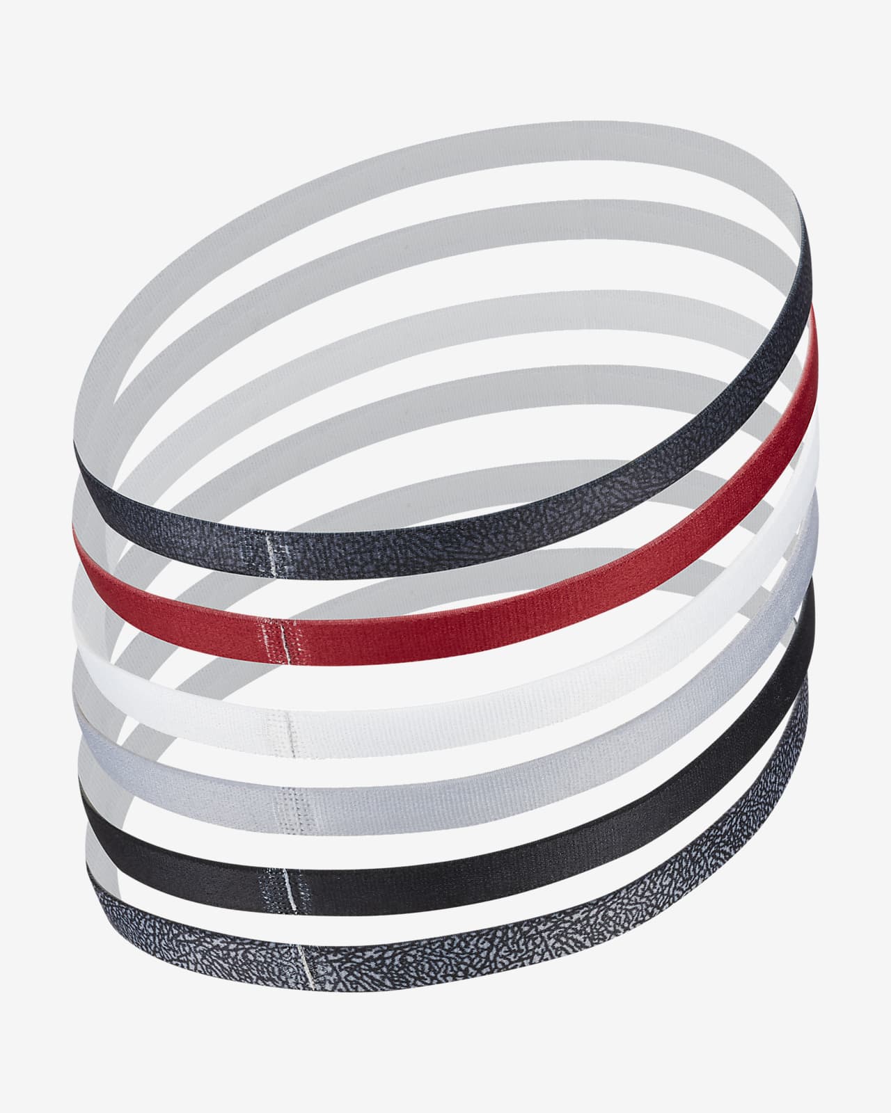 Jordan Elastische haarbanden (6 stuks). Nike BE