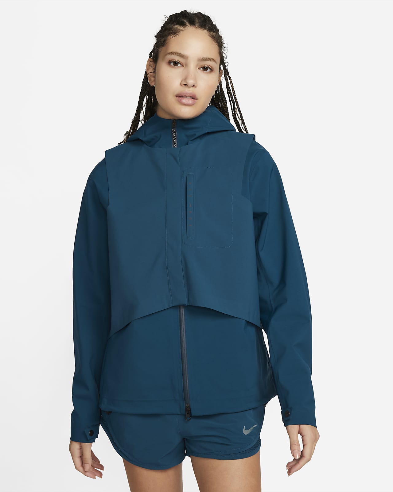 Full-Zip Hooded Jacket. Nike 