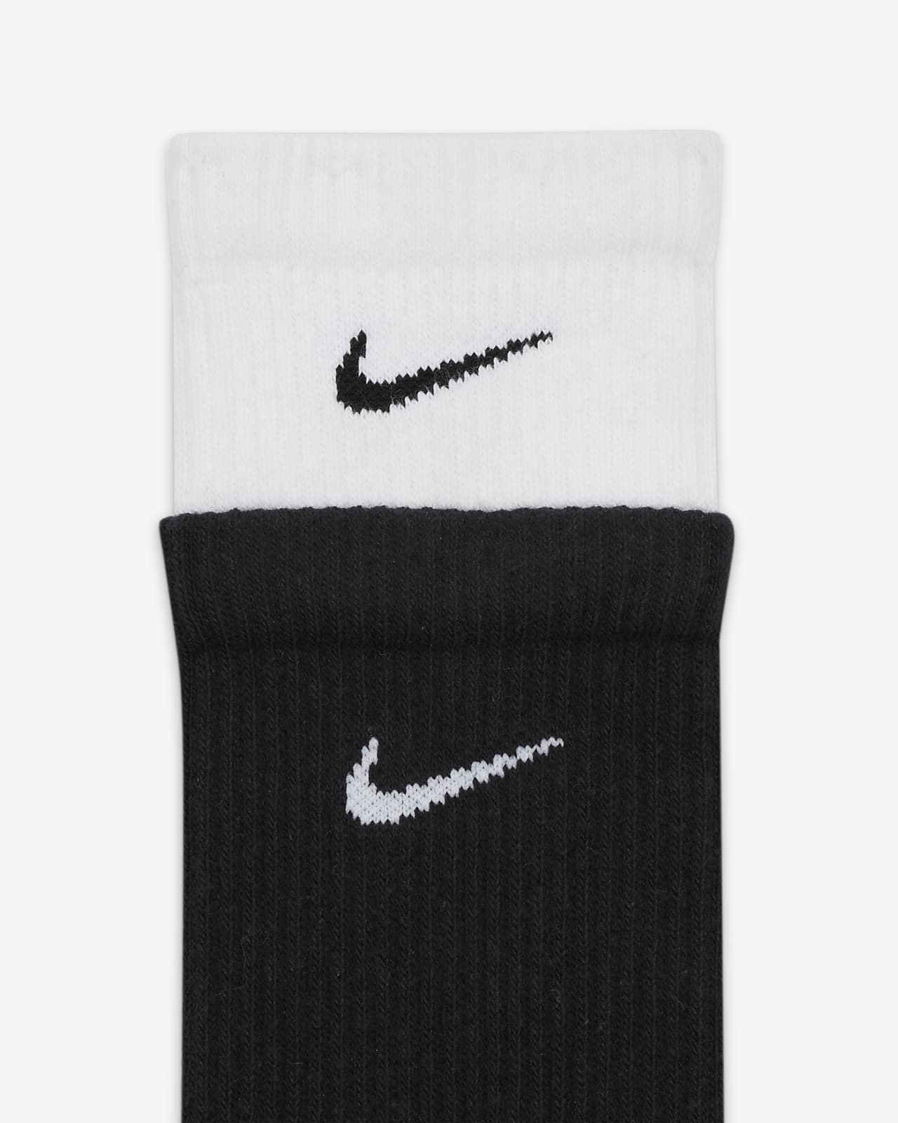 Носки до середины голени для тренинга Nike Everyday Plus Cushioned. Nike RU