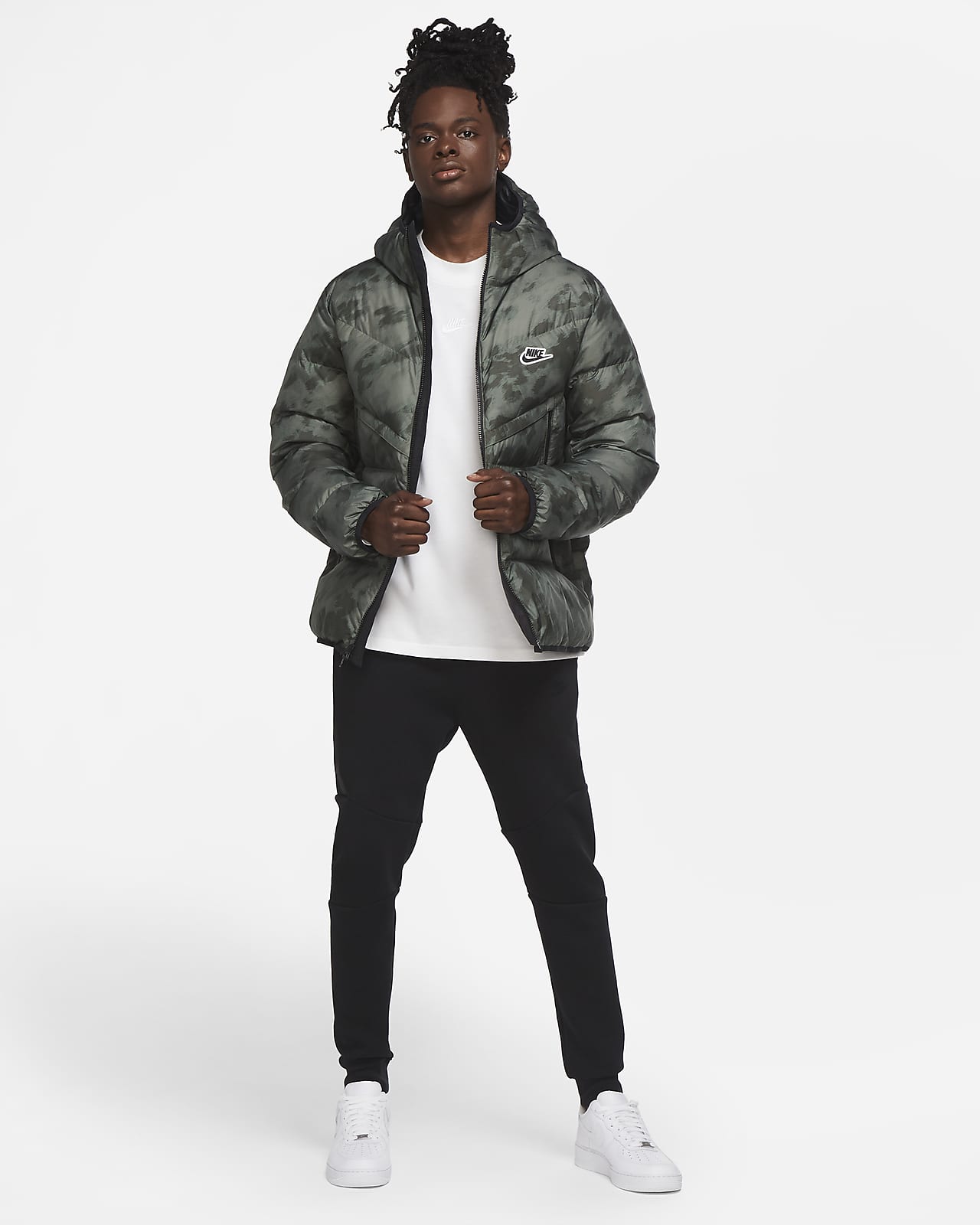 nike down fill windrunner shield gilet