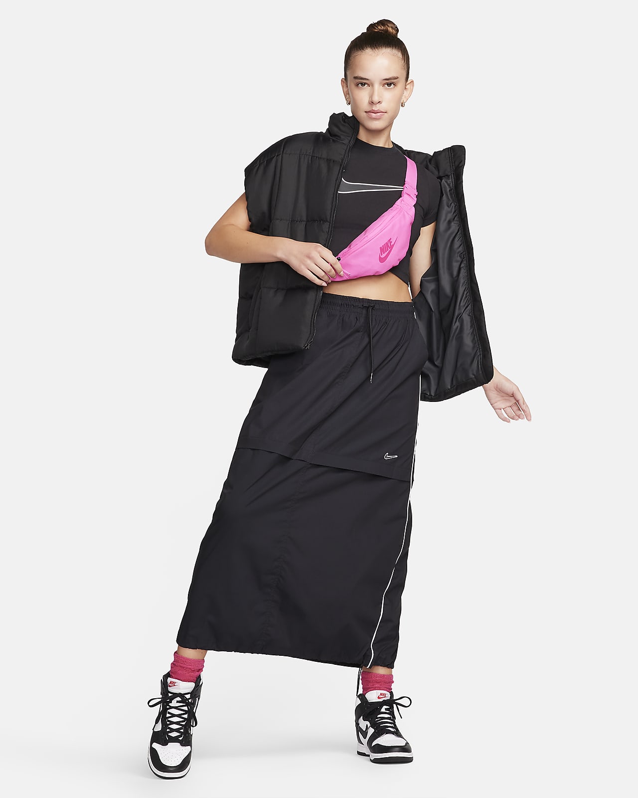 Saia entrançada Nike Sportswear para mulher