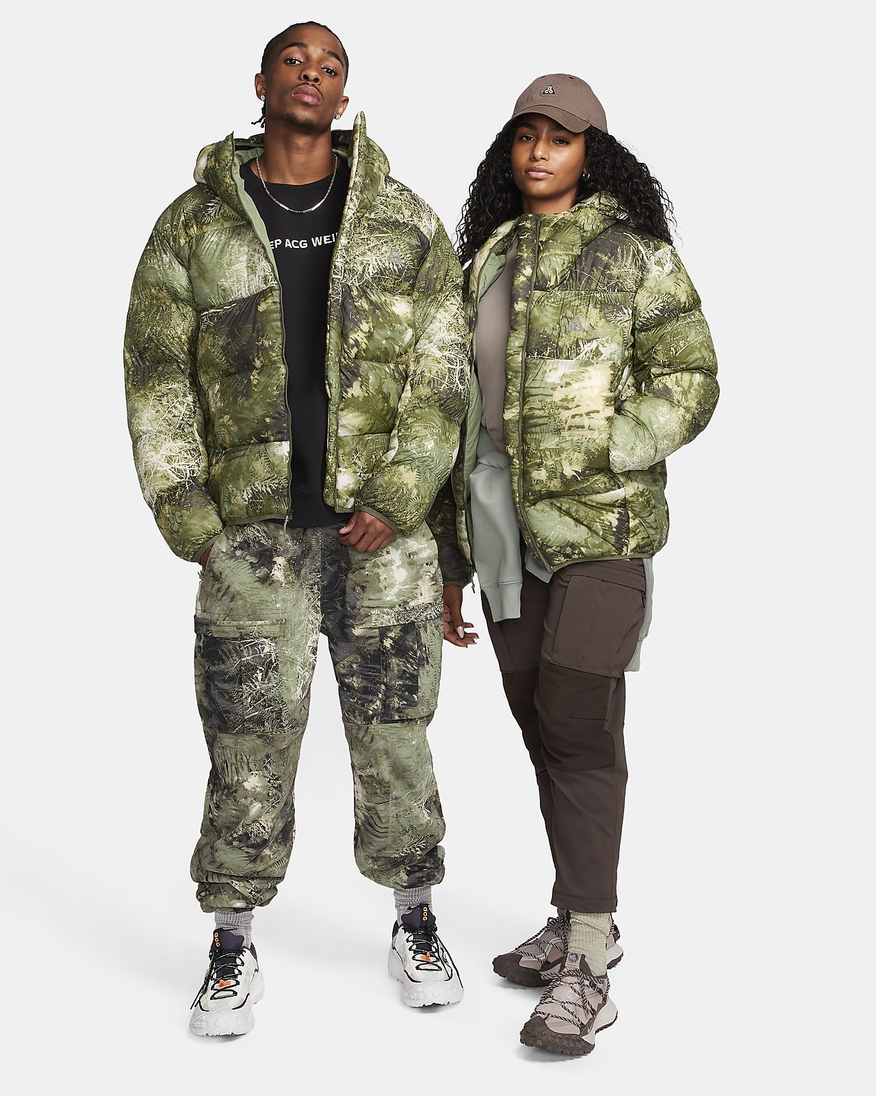 Nike ACG Lunar Lake Puffer Therma-FIT ADV Loose Hooded Jacket