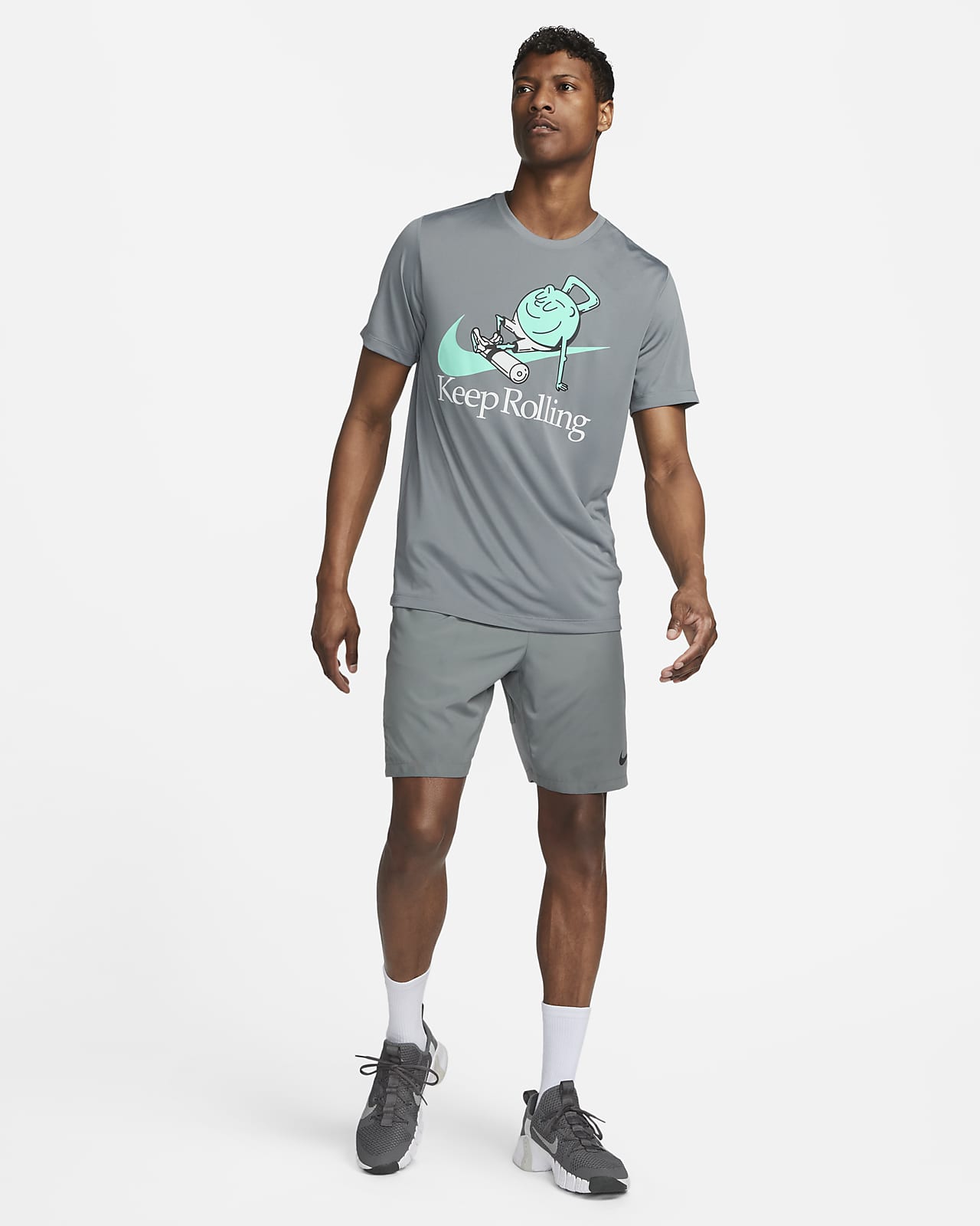 Nike Dri-FIT Men's Fitness T-Shirt. Nike JP