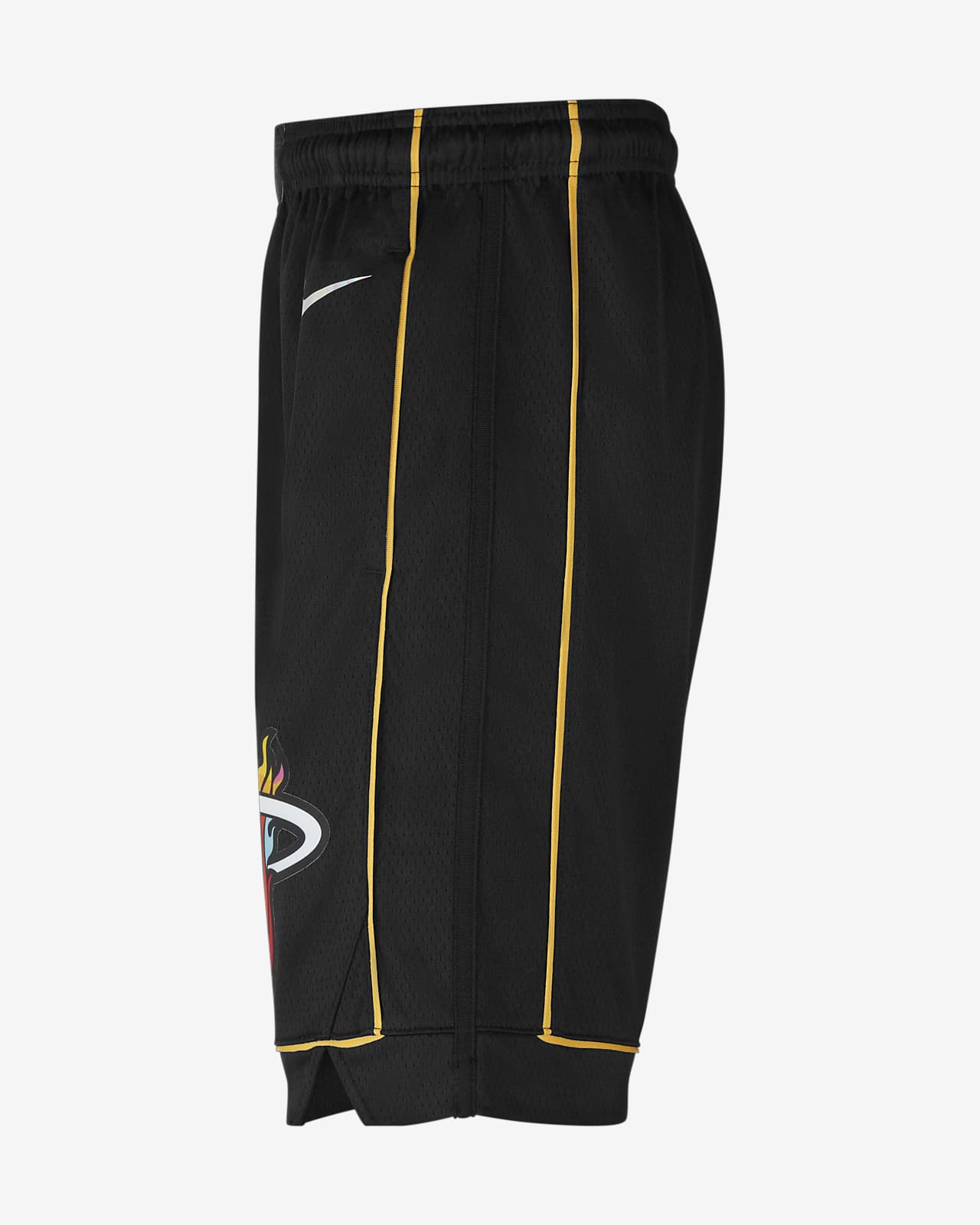 Miami Heat Older Kids' Nike Dri-FIT NBA Swingman Shorts. Nike FI