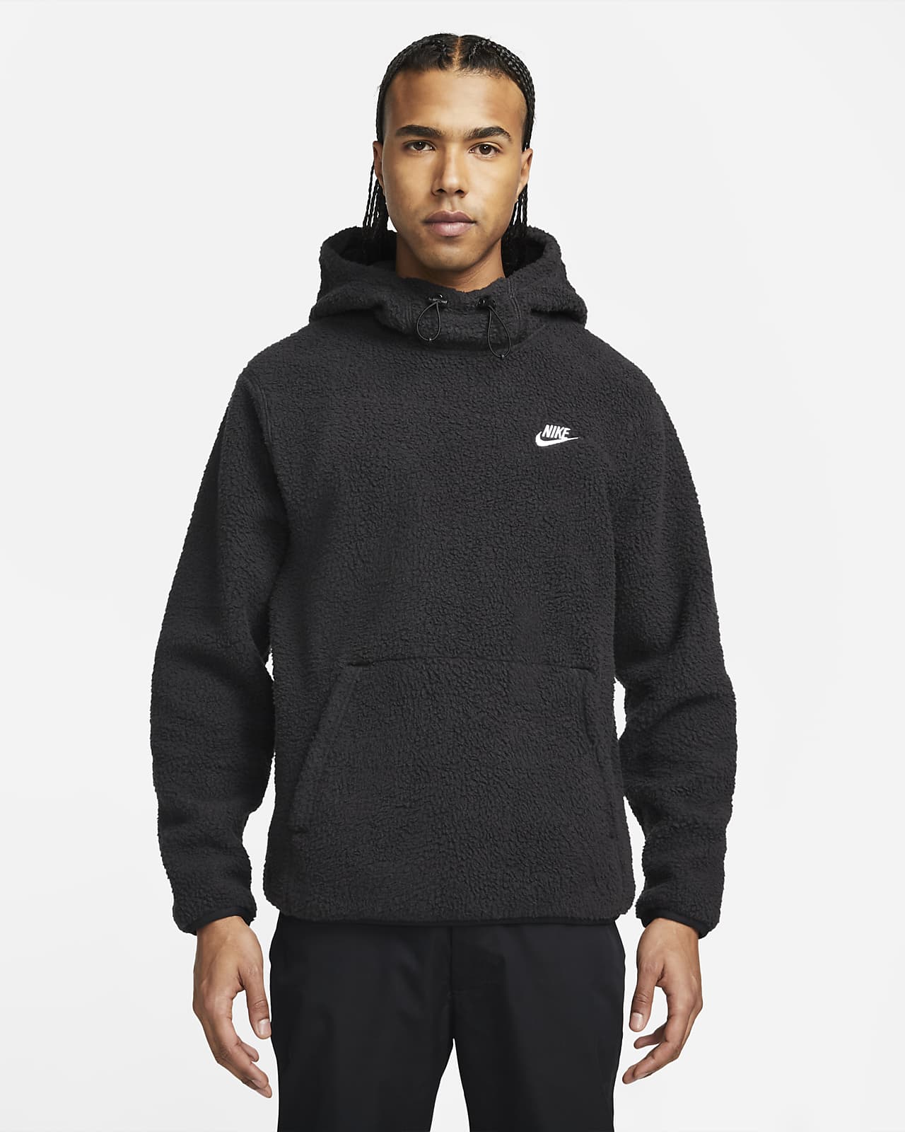 nike fleece pullover hoodie