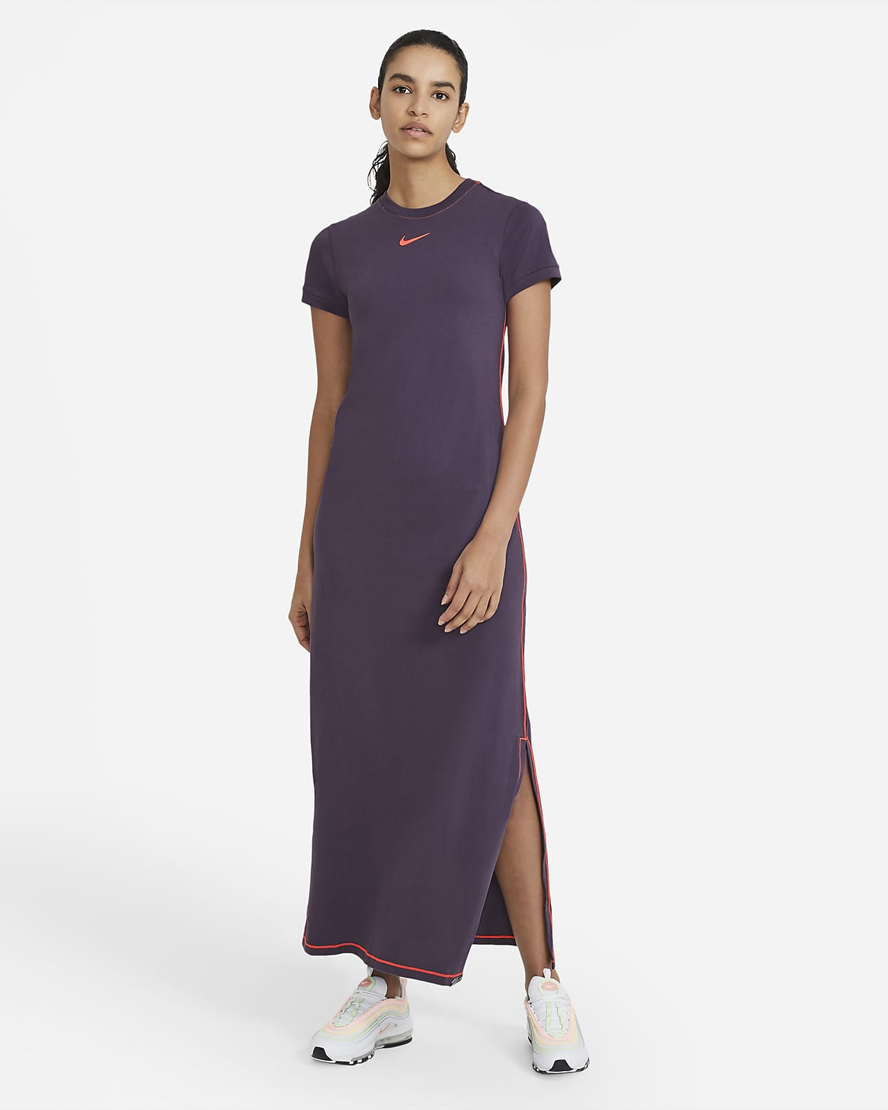 nike dress purple