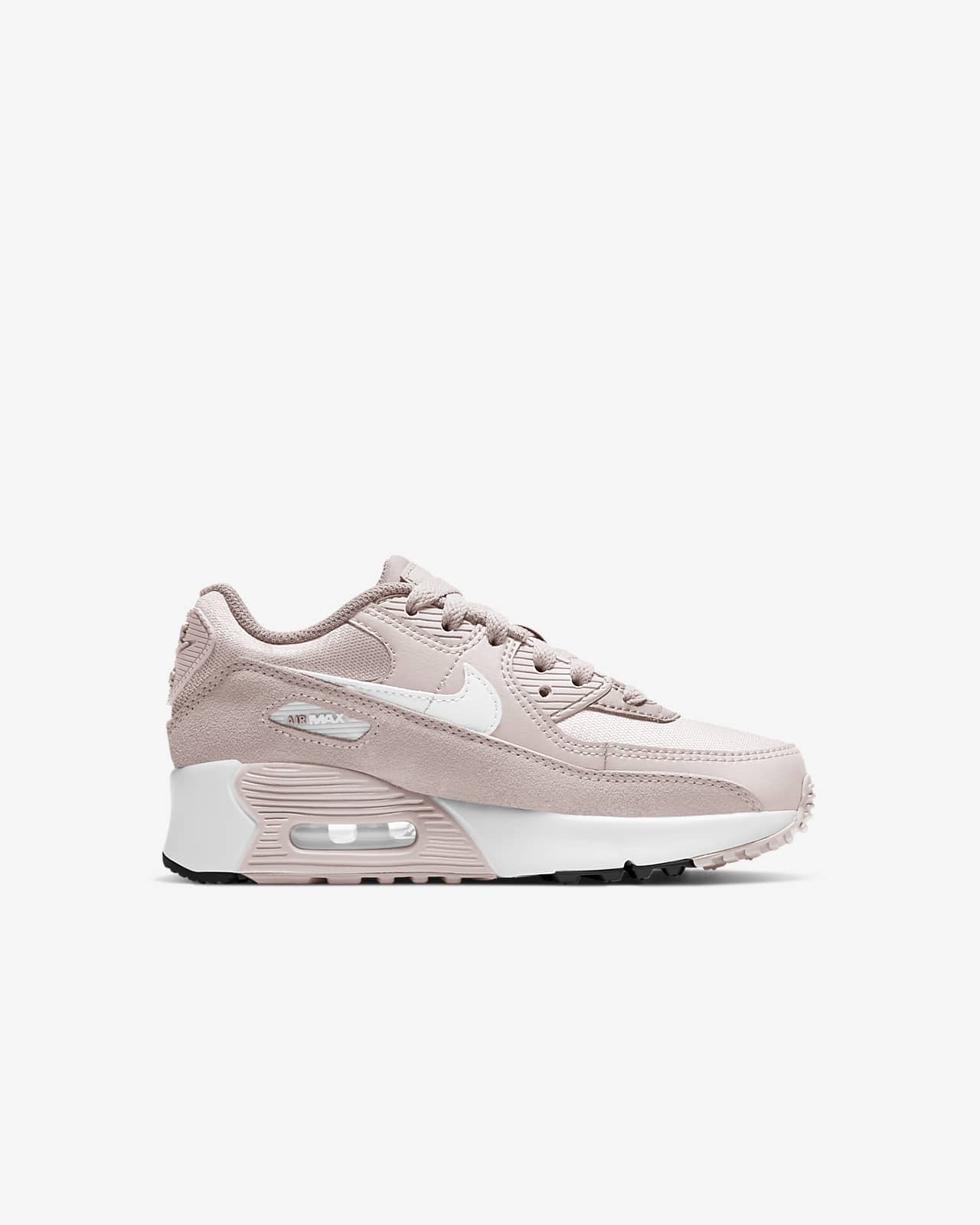 Nike Air Max 90 sko til små barn. Nike NO Jordan AIR JORDAN OG Høye joggesko barely roseblack