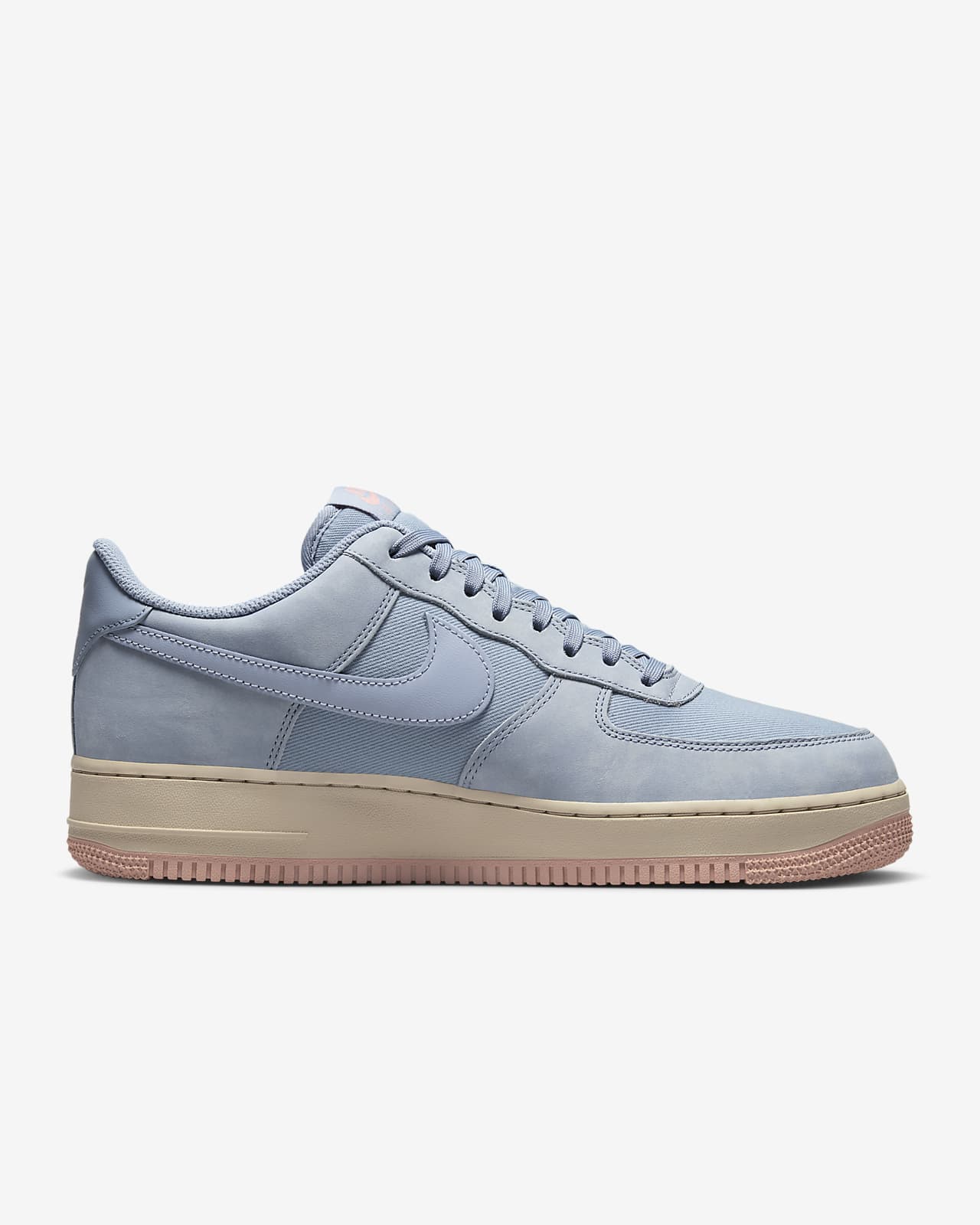 Baby blue suede on sale nike air force 1