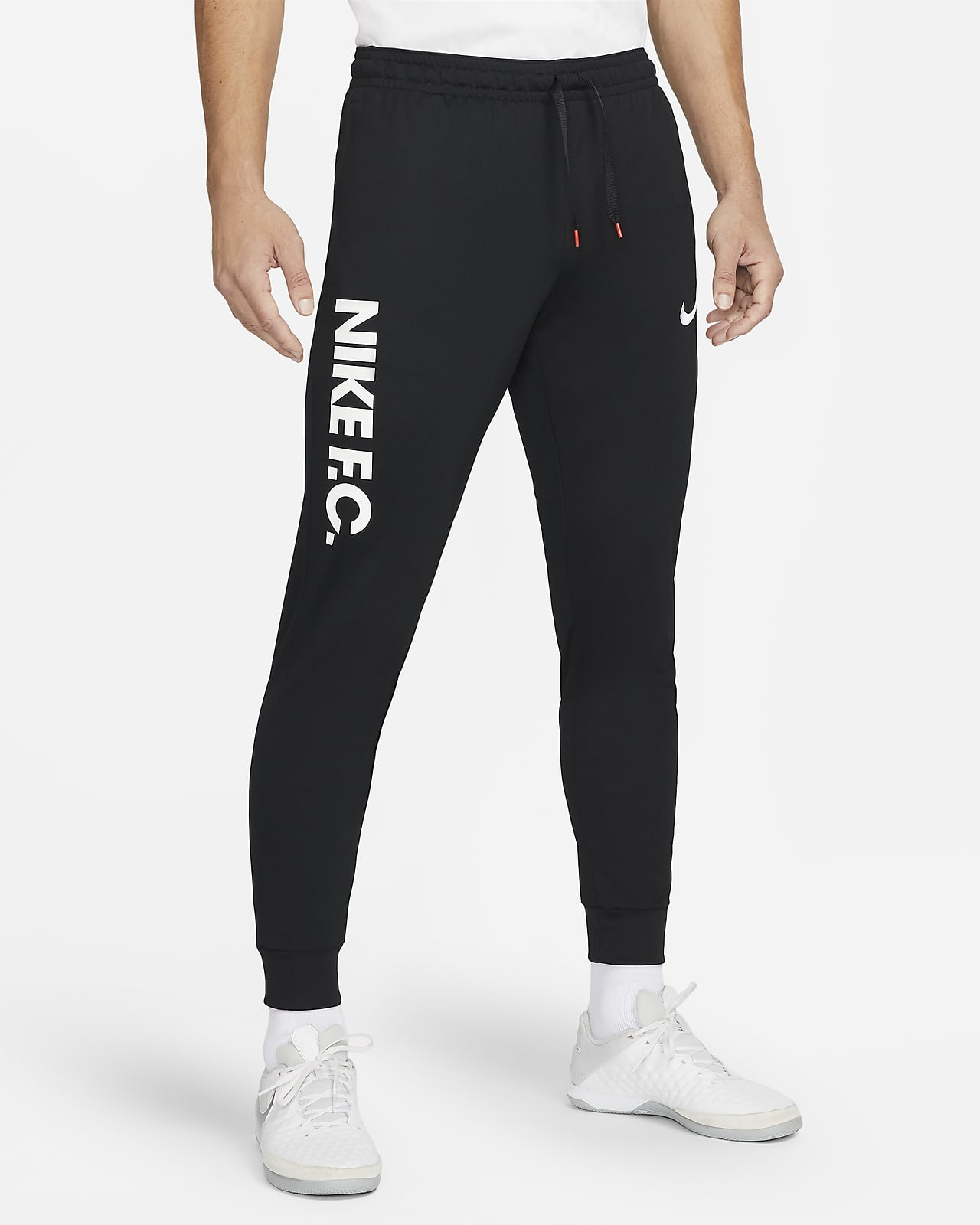 Nike F.C. Dri-FIT Knit voetbalbroek voor heren. Nike NL