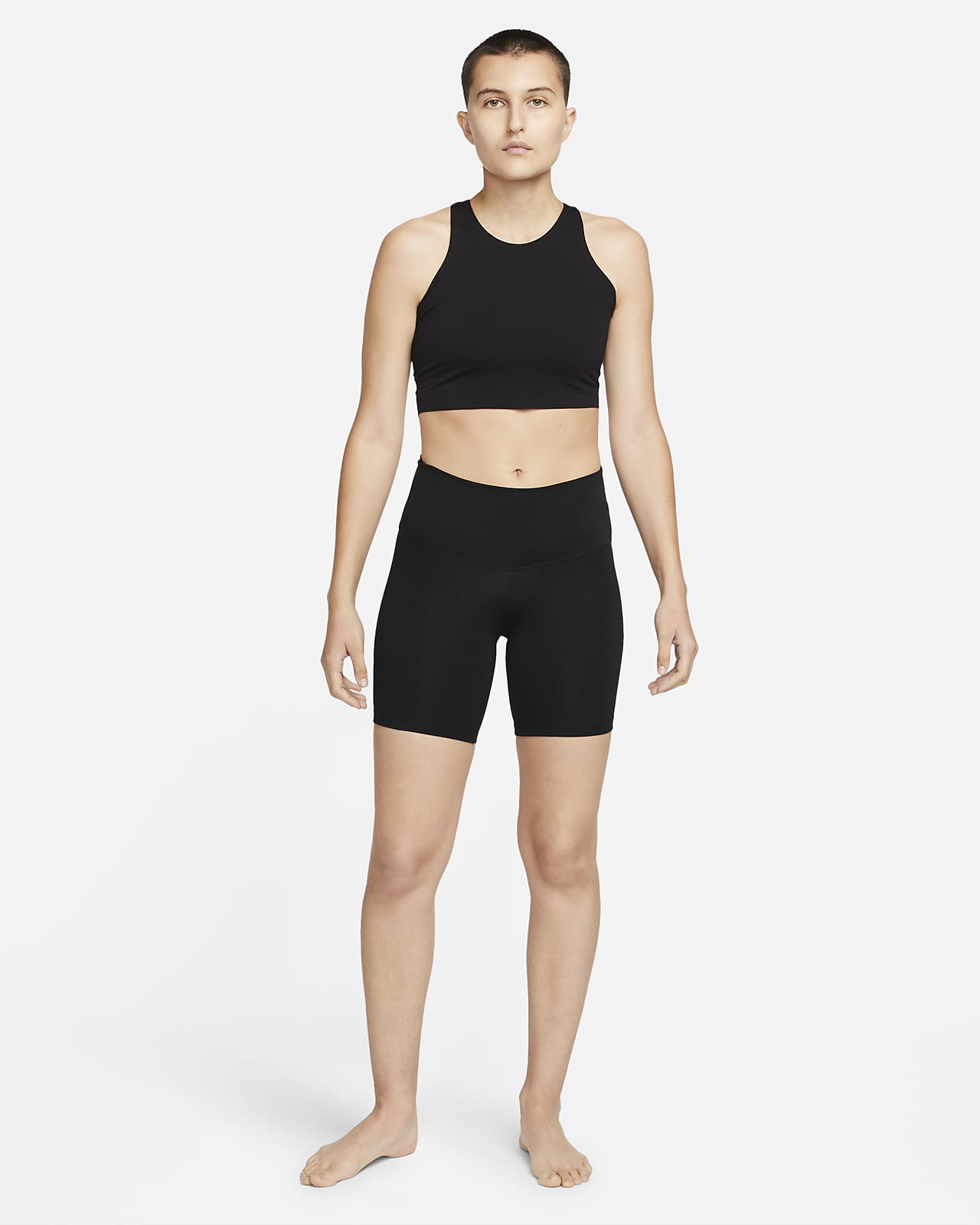 Nike Yoga Women's High-Waisted 18cm (approx.) Shorts. Nike CA