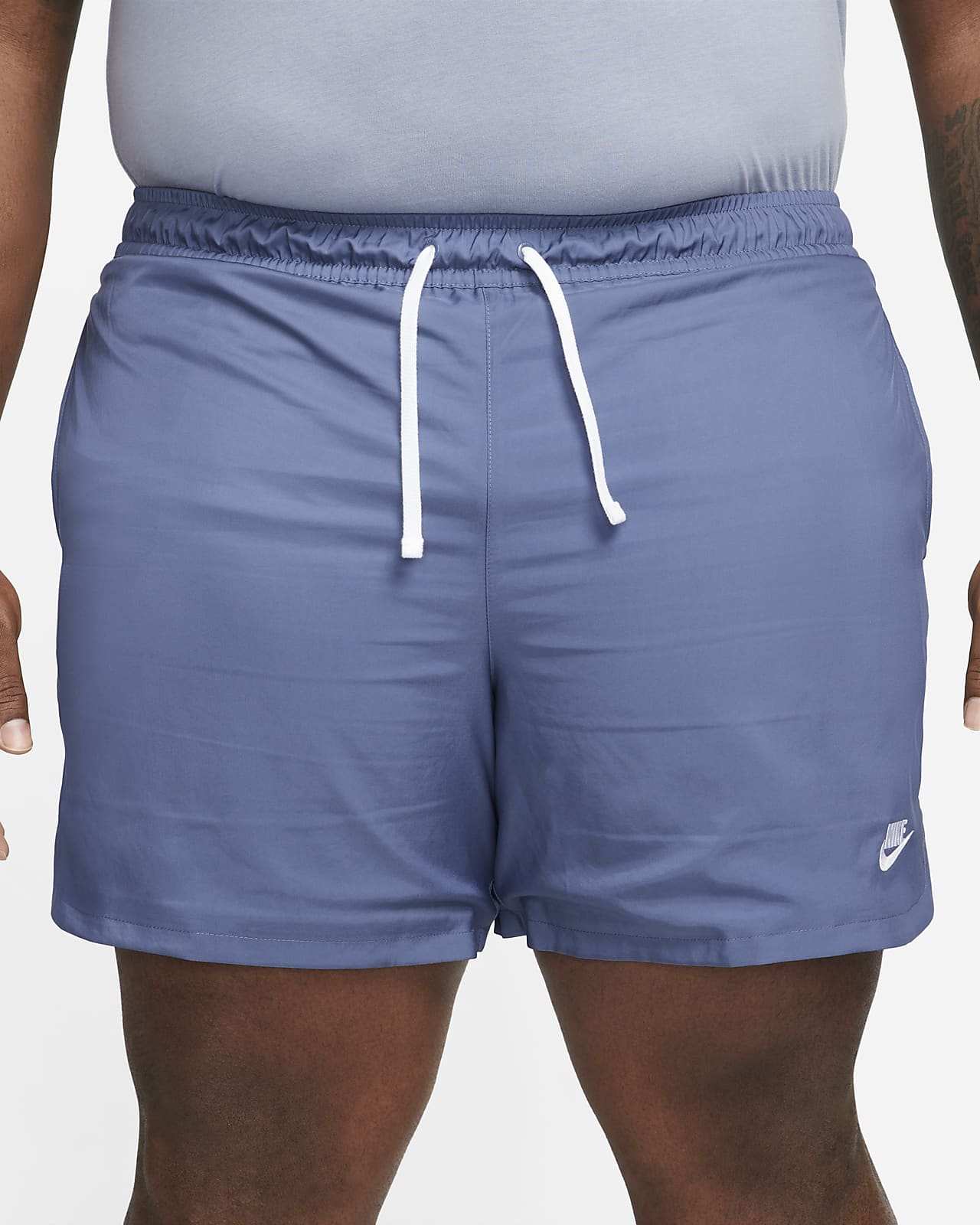 Nike Mens Flex Woven Shorts 2.0 No Pockets (Navy, Small) at