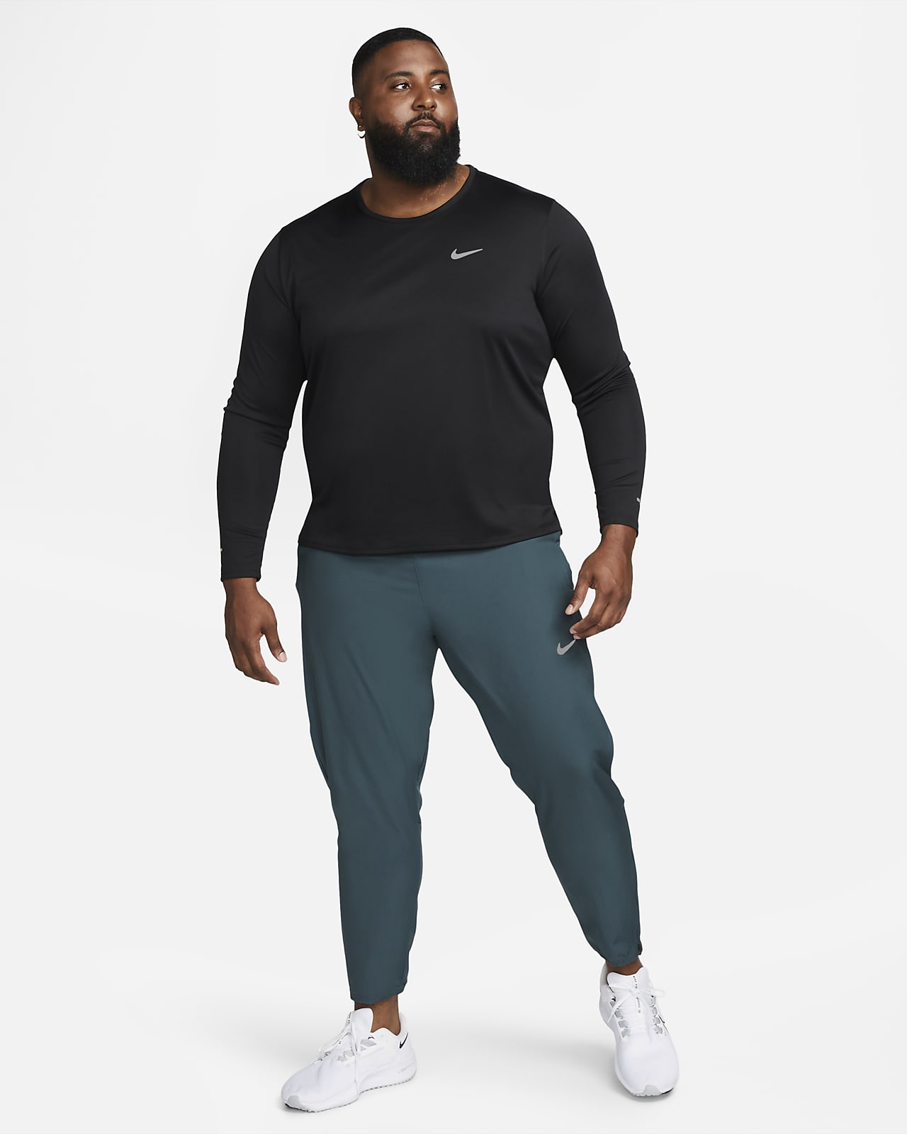 Nike Dri-FIT Challenger Men's Woven Running Trousers. Nike AE
