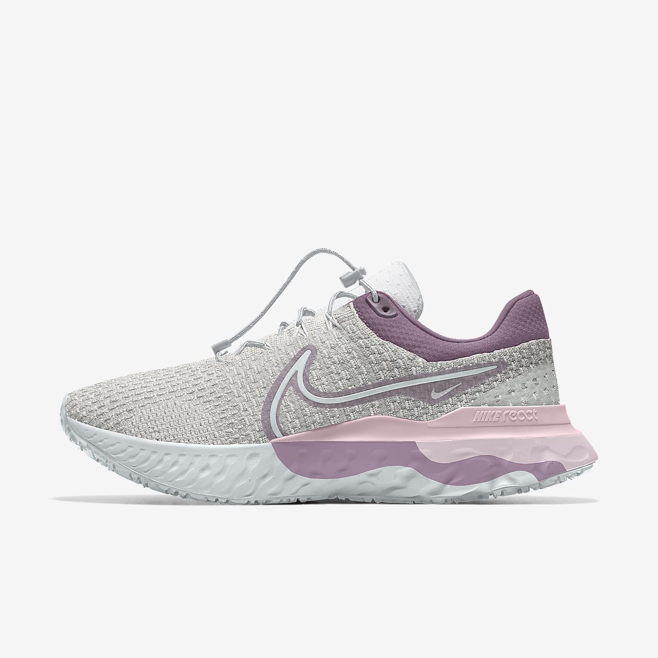 Nike React Infinity Run Flyknit 3 By You Custom Women's Road Running Shoes