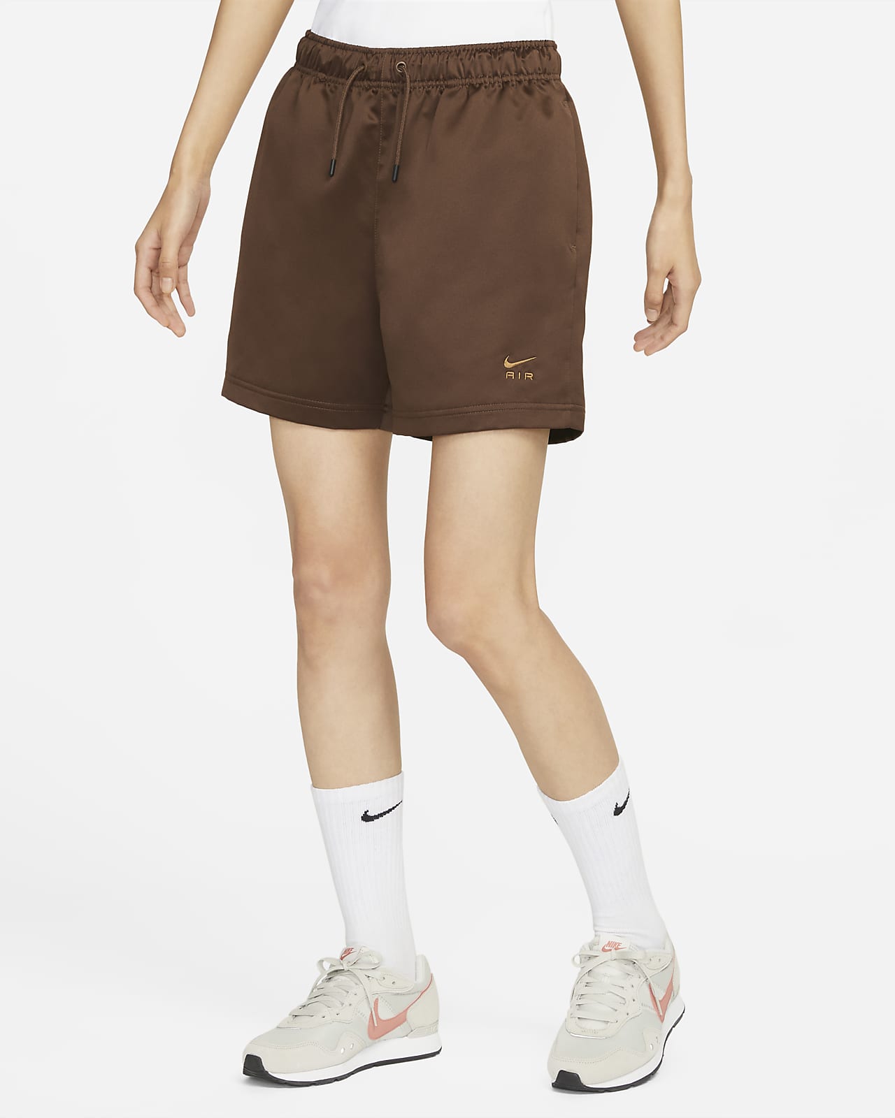 Nike Sportswear Women's Woven HighRise Shorts. Nike ID